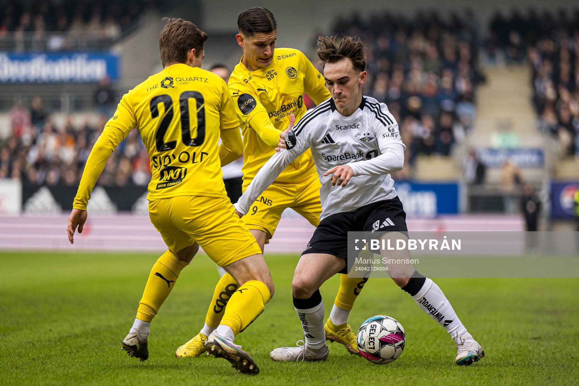 Marius Broholm of Rosenborg
