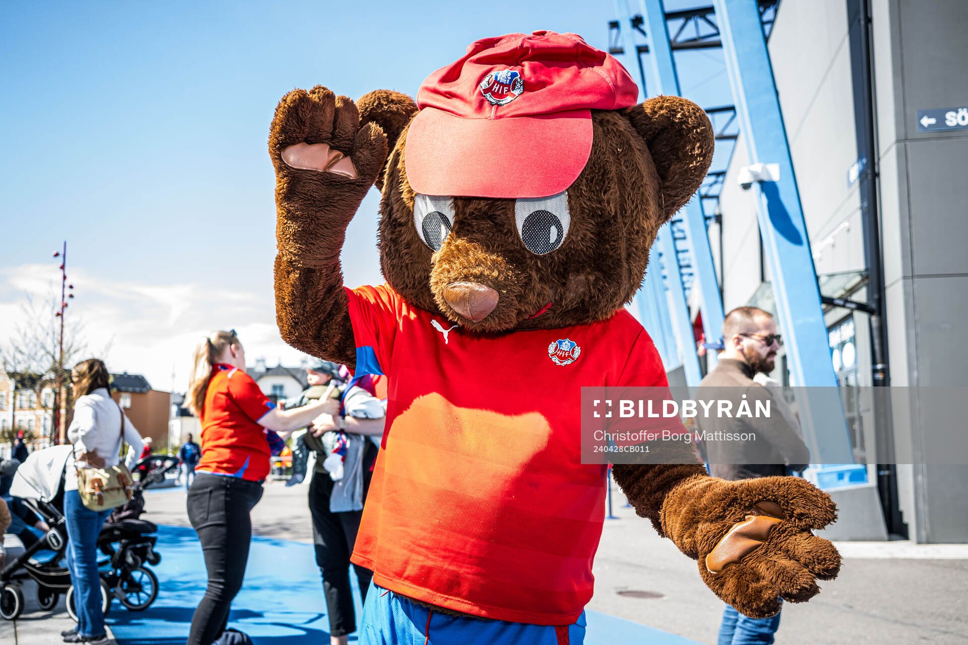 Maskoten Rio-Nalle
