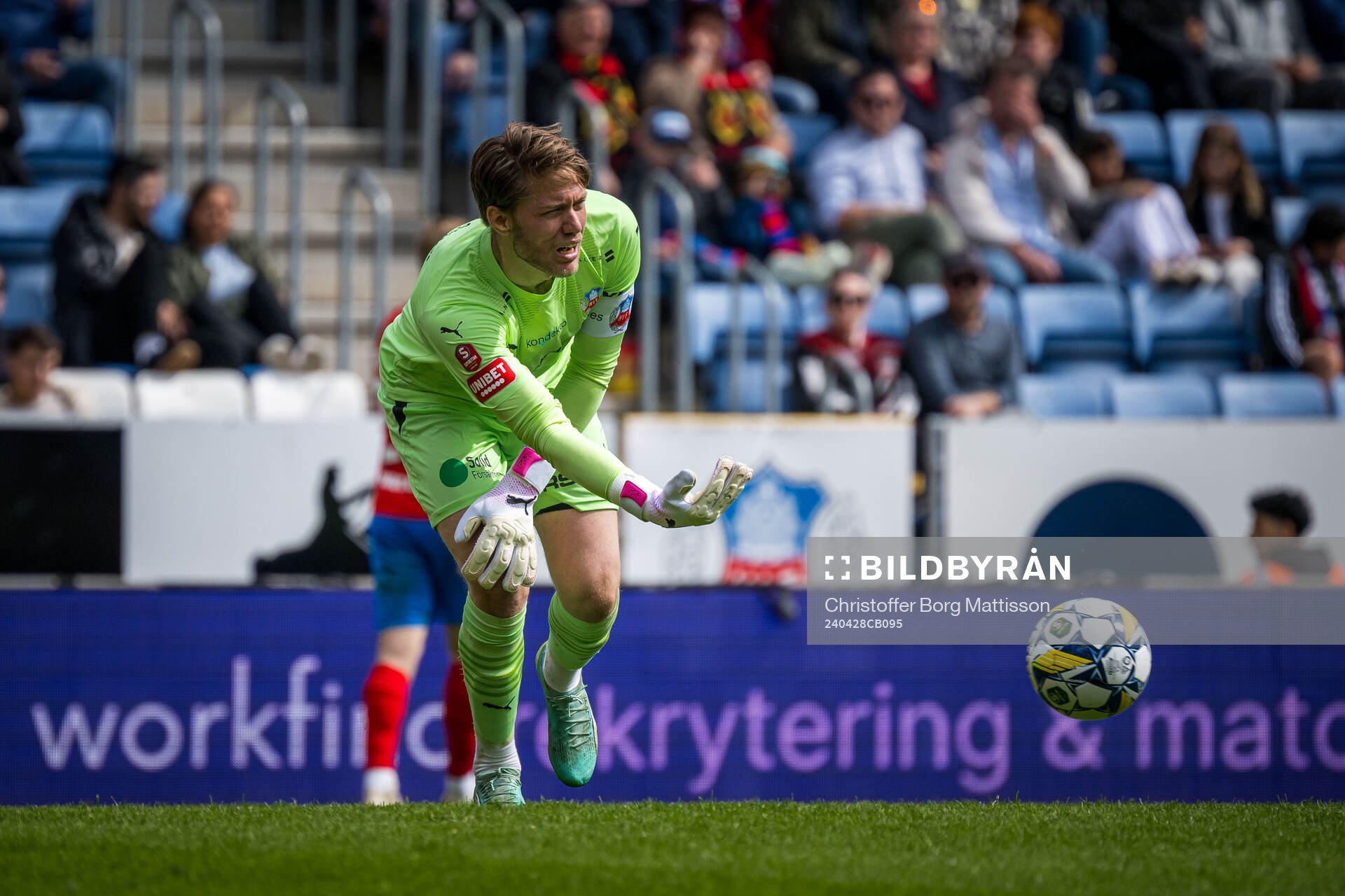 Helsingborgs målvakt Kalle Joelsson