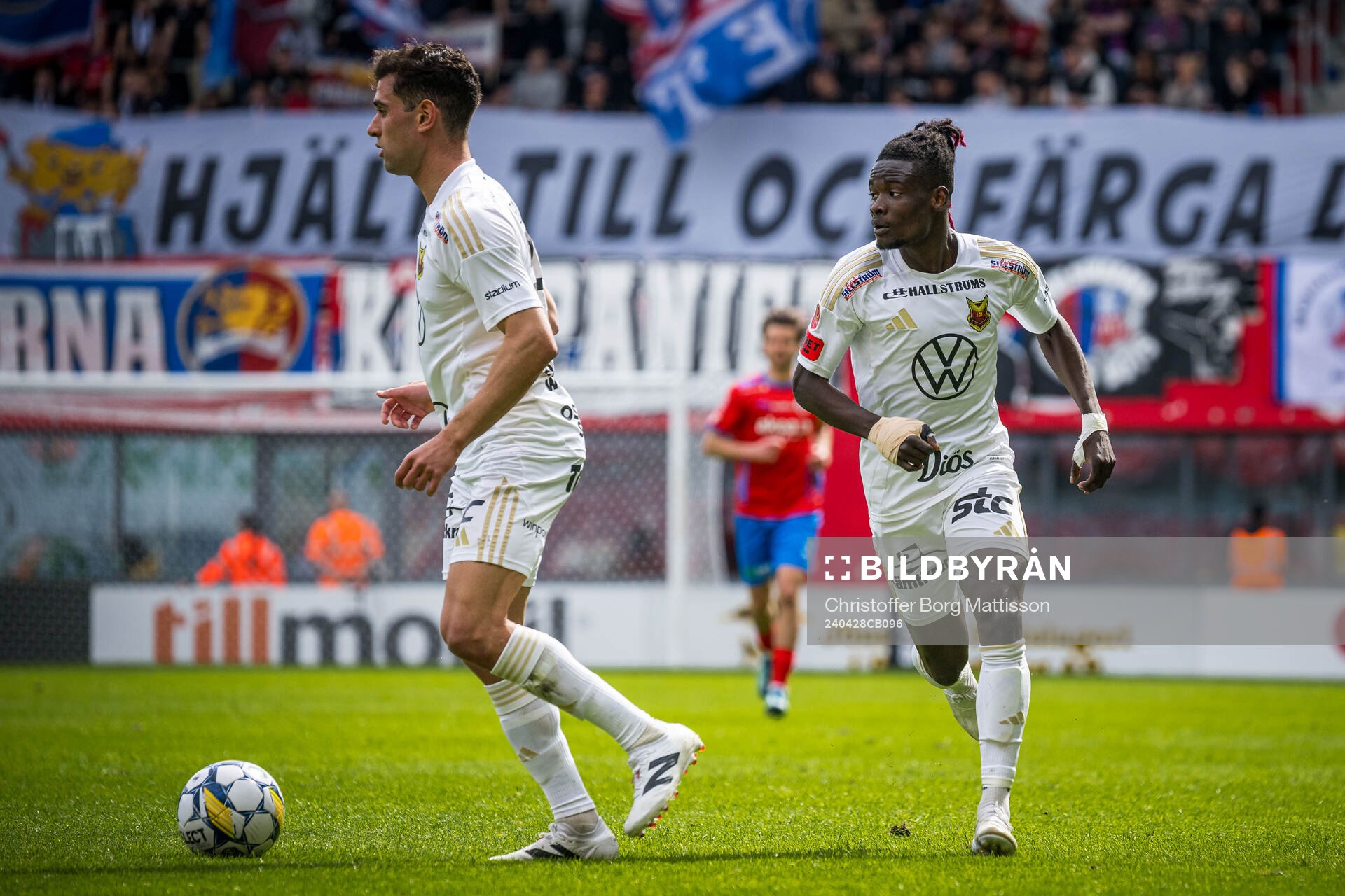 Östersunds Ahmed Bonnah och Yannick Armel Assiedou