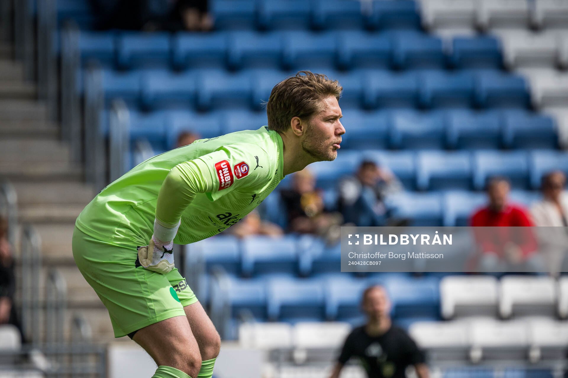 Helsingborgs målvakt Kalle Joelsson