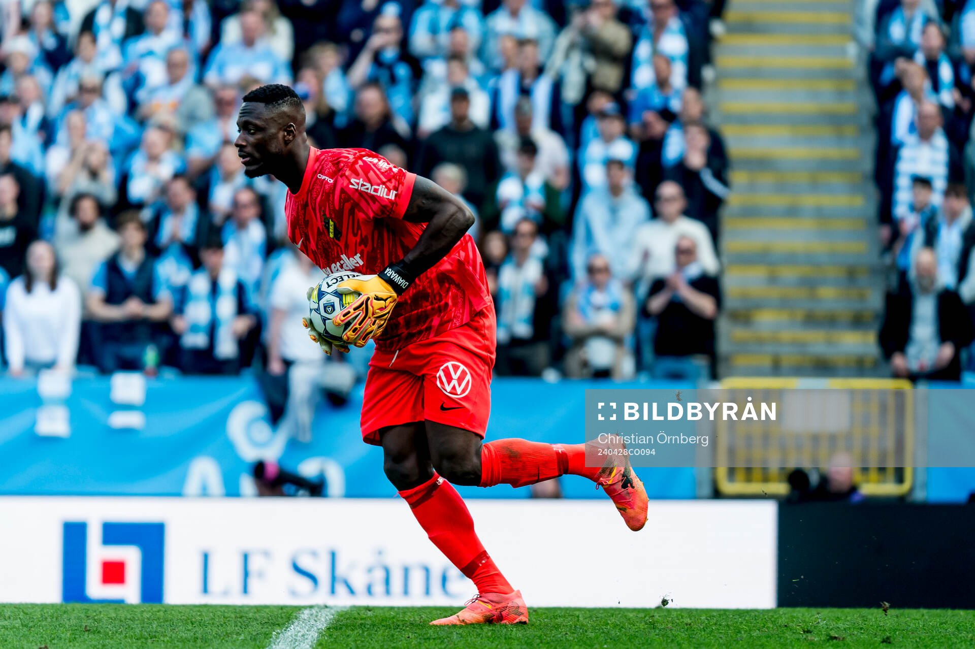 AIKs målvakt Ismael Diawara