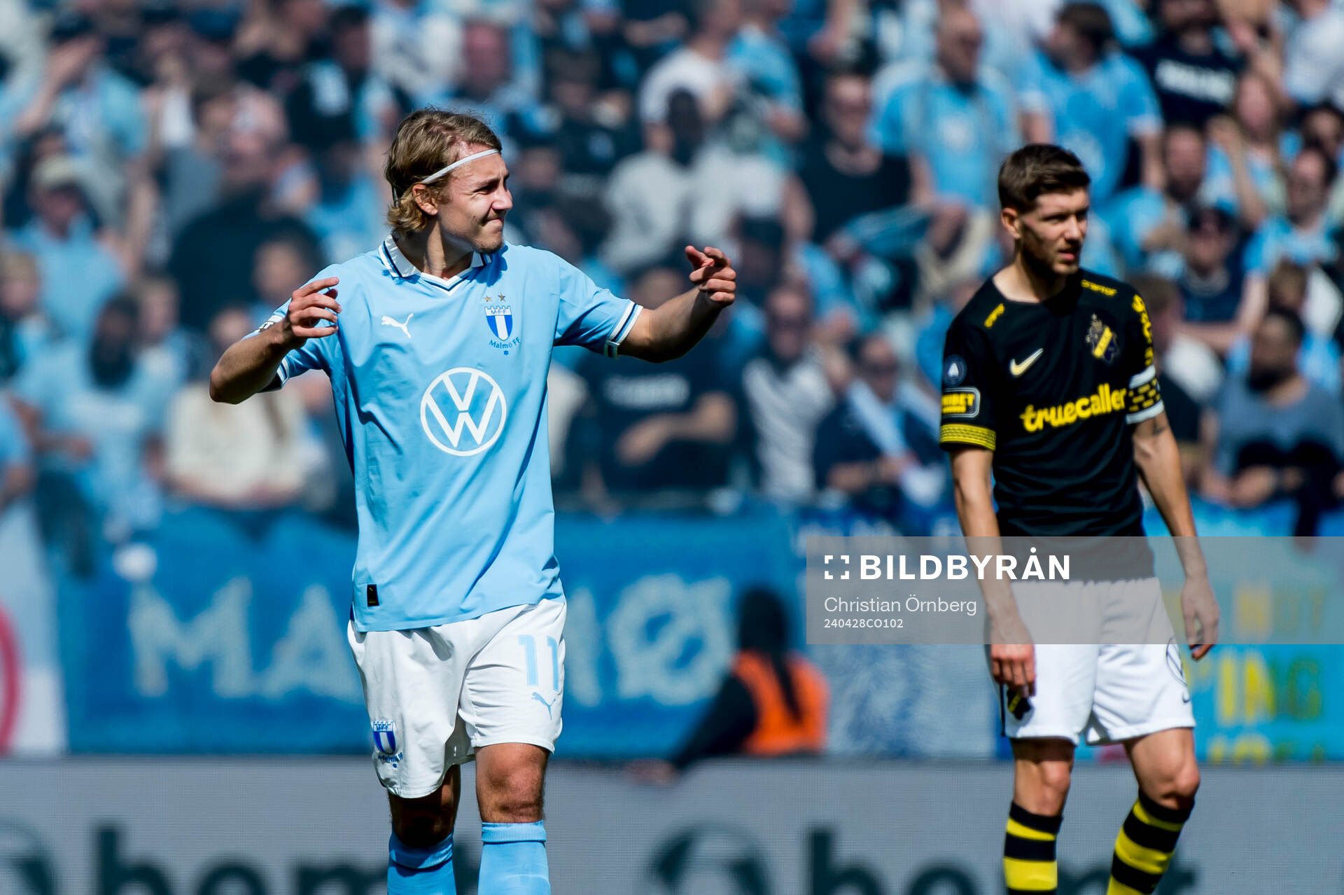 Malmö FFs Sebastian Nanasi jublar