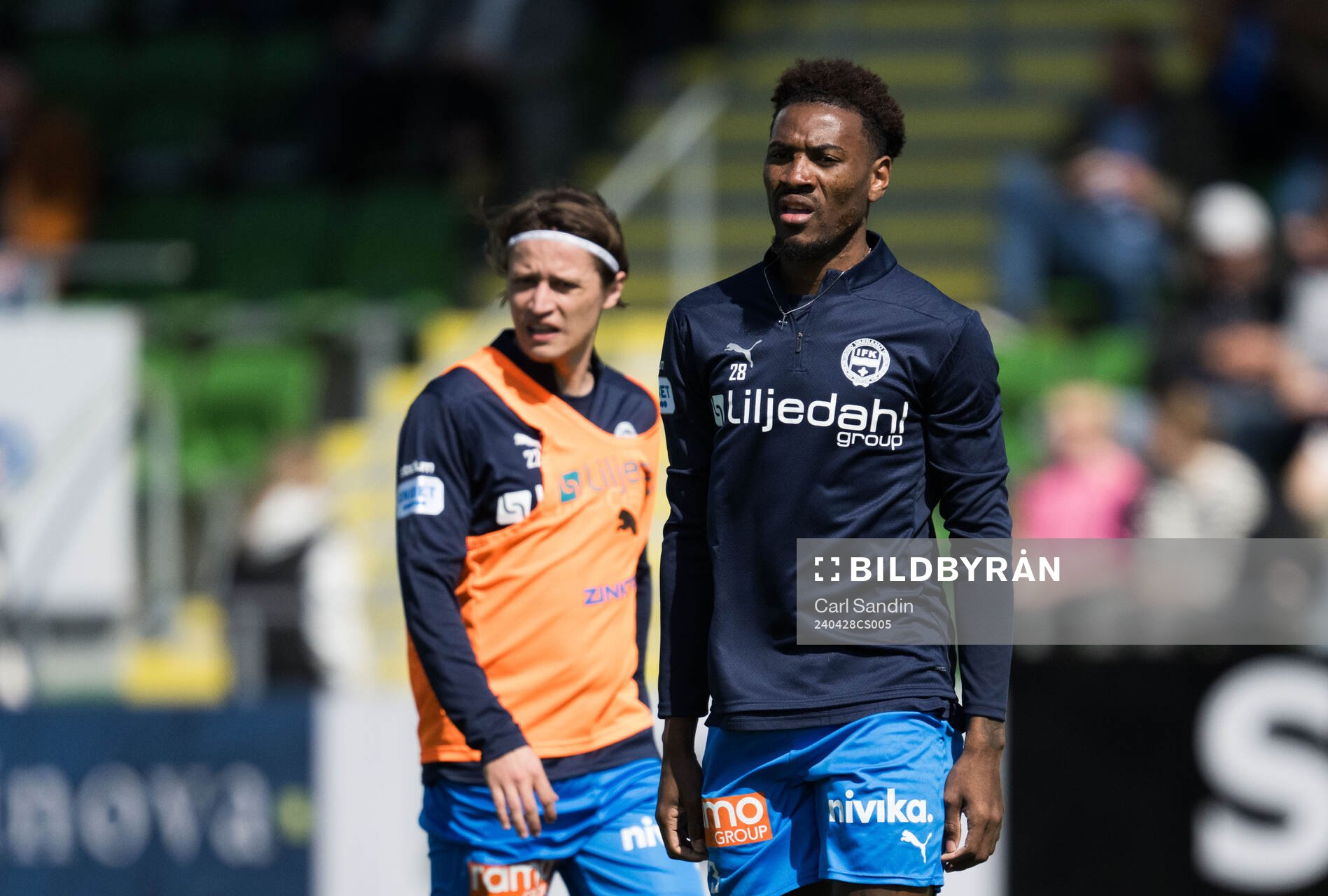 Värnamos Simon Thern och Samuel Kotto