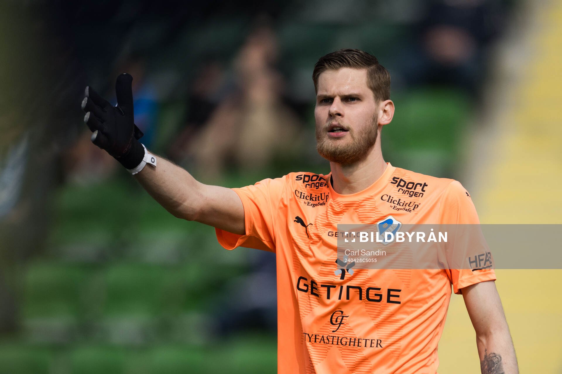 Halmstads målvakt Tim Rönning