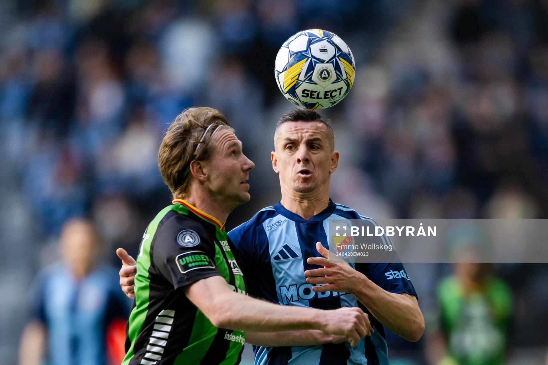 GAIS August Wängberg och Djurgårdens Haris Radetinac