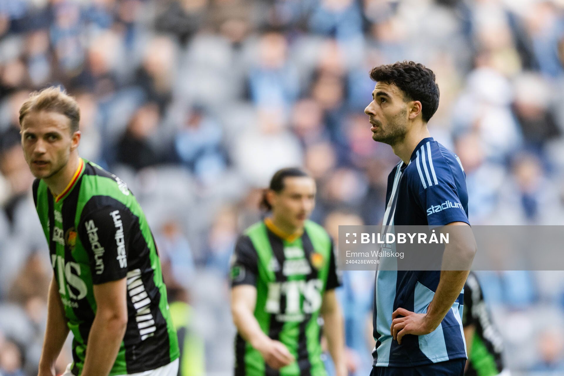 Djurgårdens Deniz Hummet  deppar