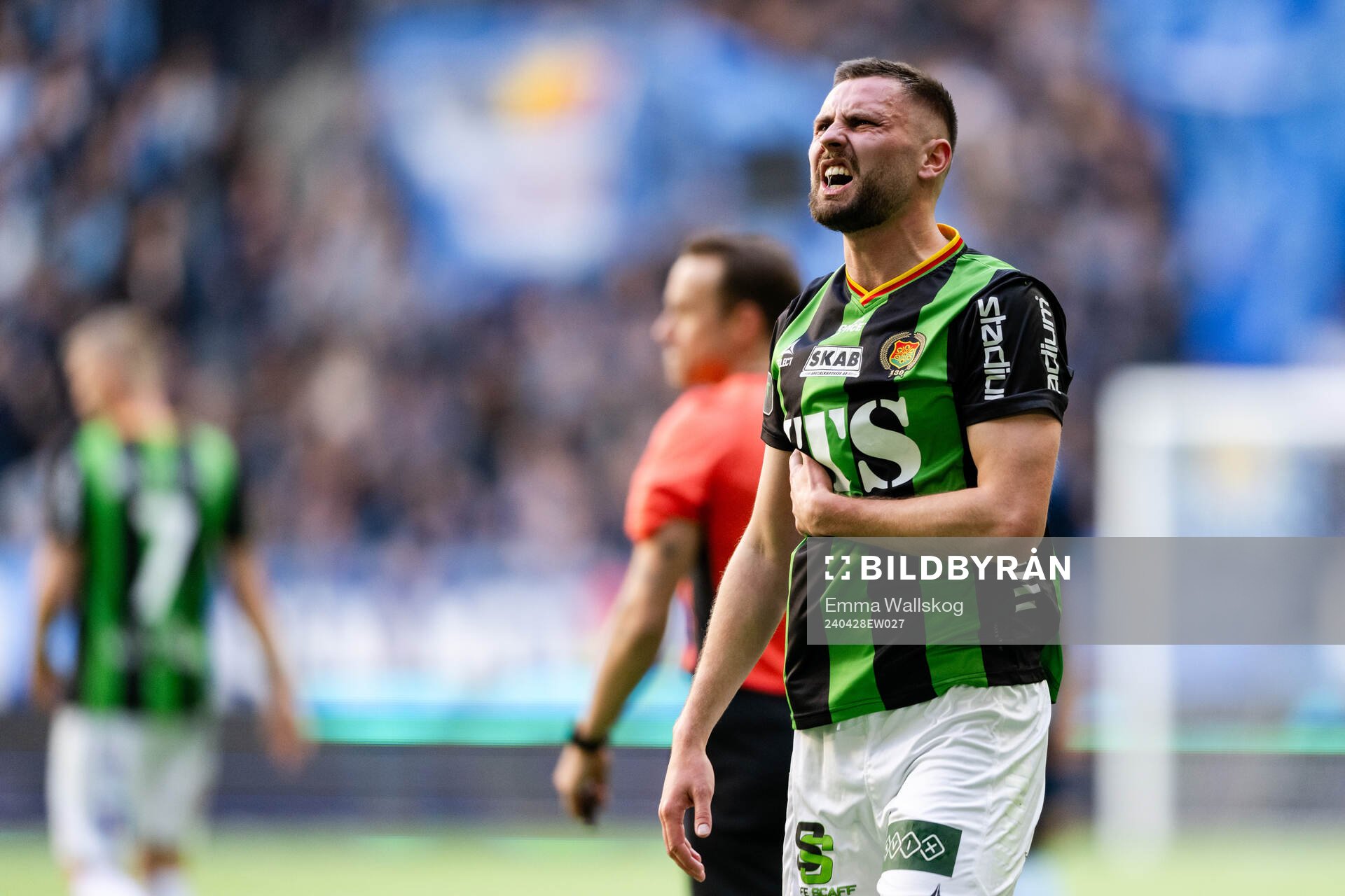 GAIS Axel Norén har ont