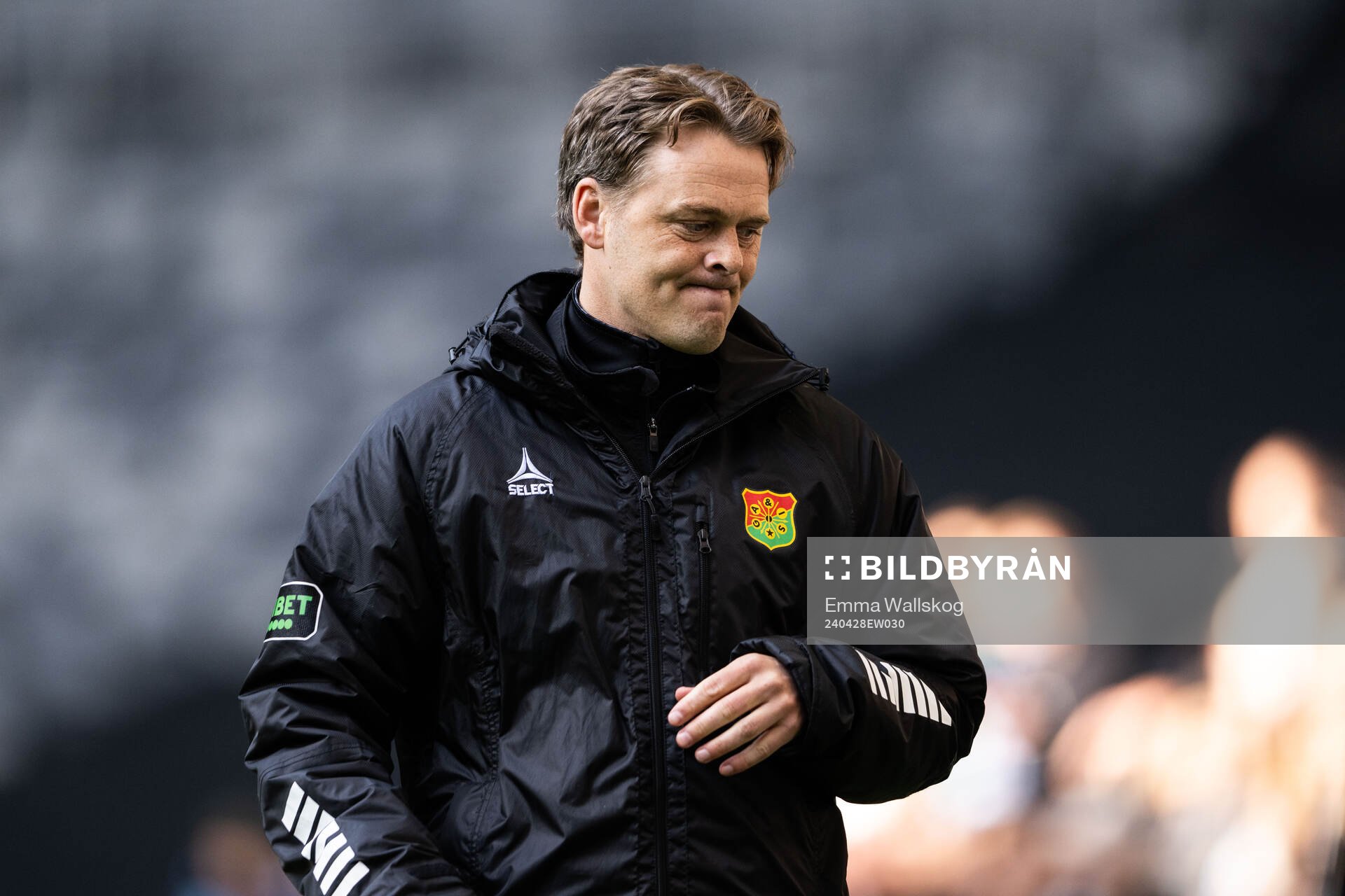 GAIS tränare Fredrik Holmberg