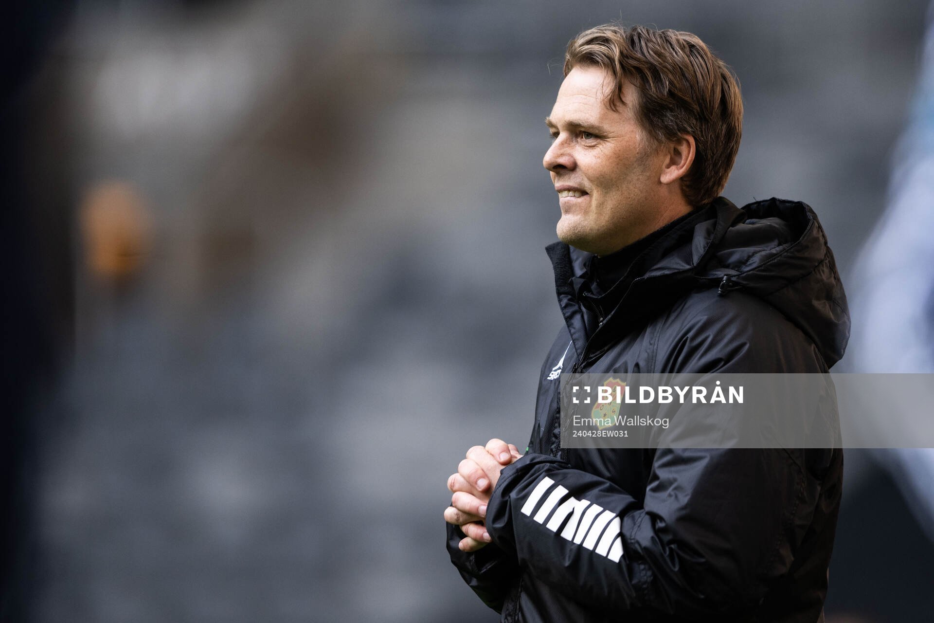 GAIS tränare Fredrik Holmberg