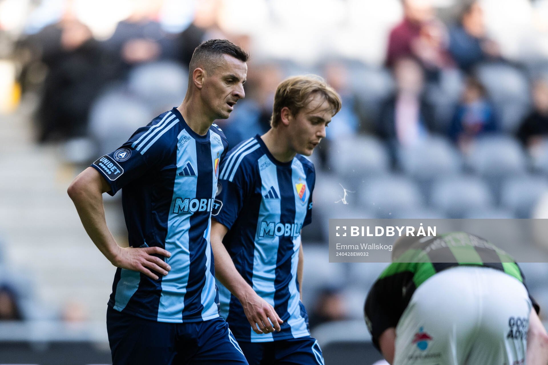 Djurgårdens Haris Radetinac deppar