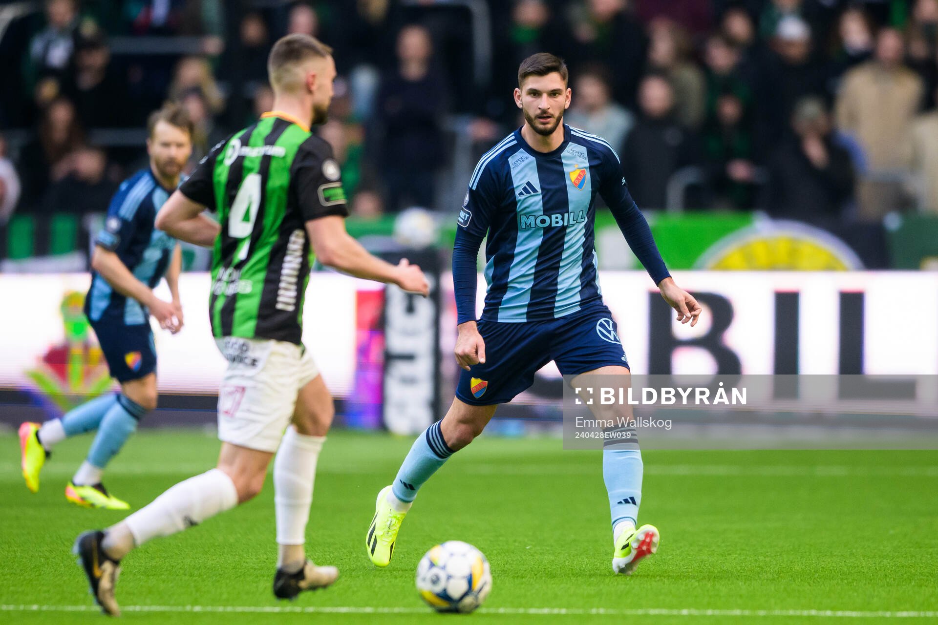 GAIS Axel Norén och Djurgårdens Besard Sabovic