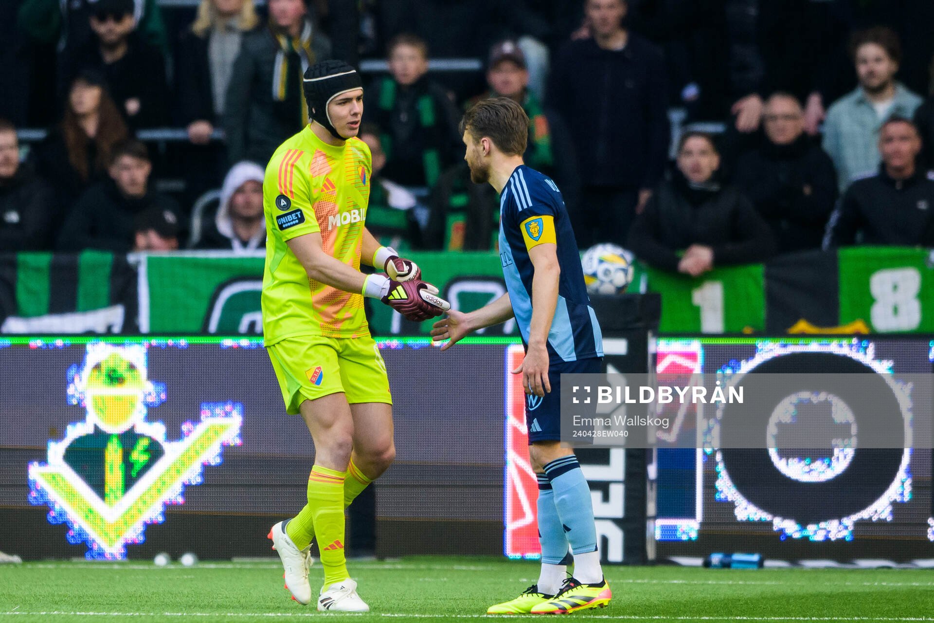Djurgårdens Jacob Widell Zetterström och Jacob Larsson