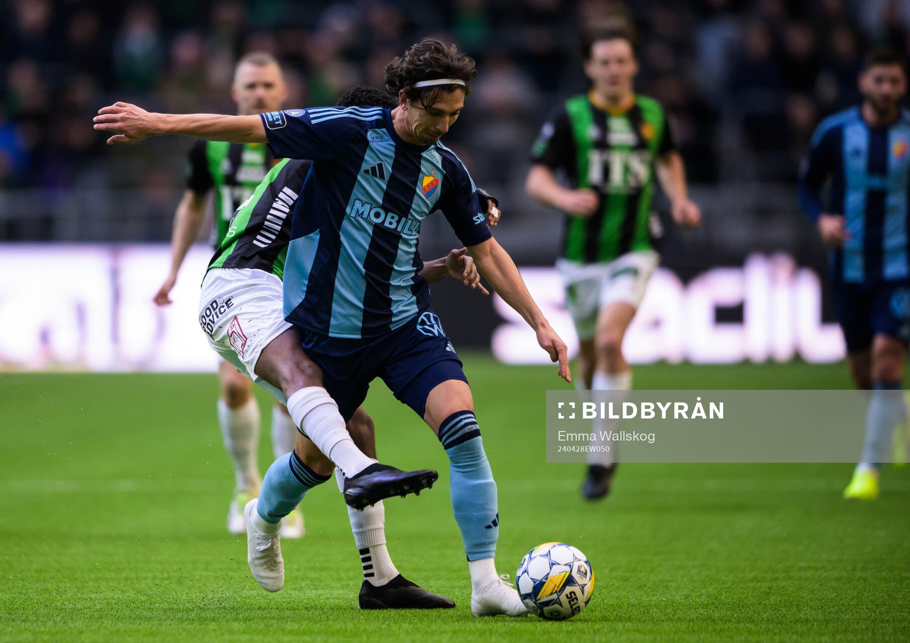 GAIS Harun Ibrahim och Djurgårdens Gustav Wikheim