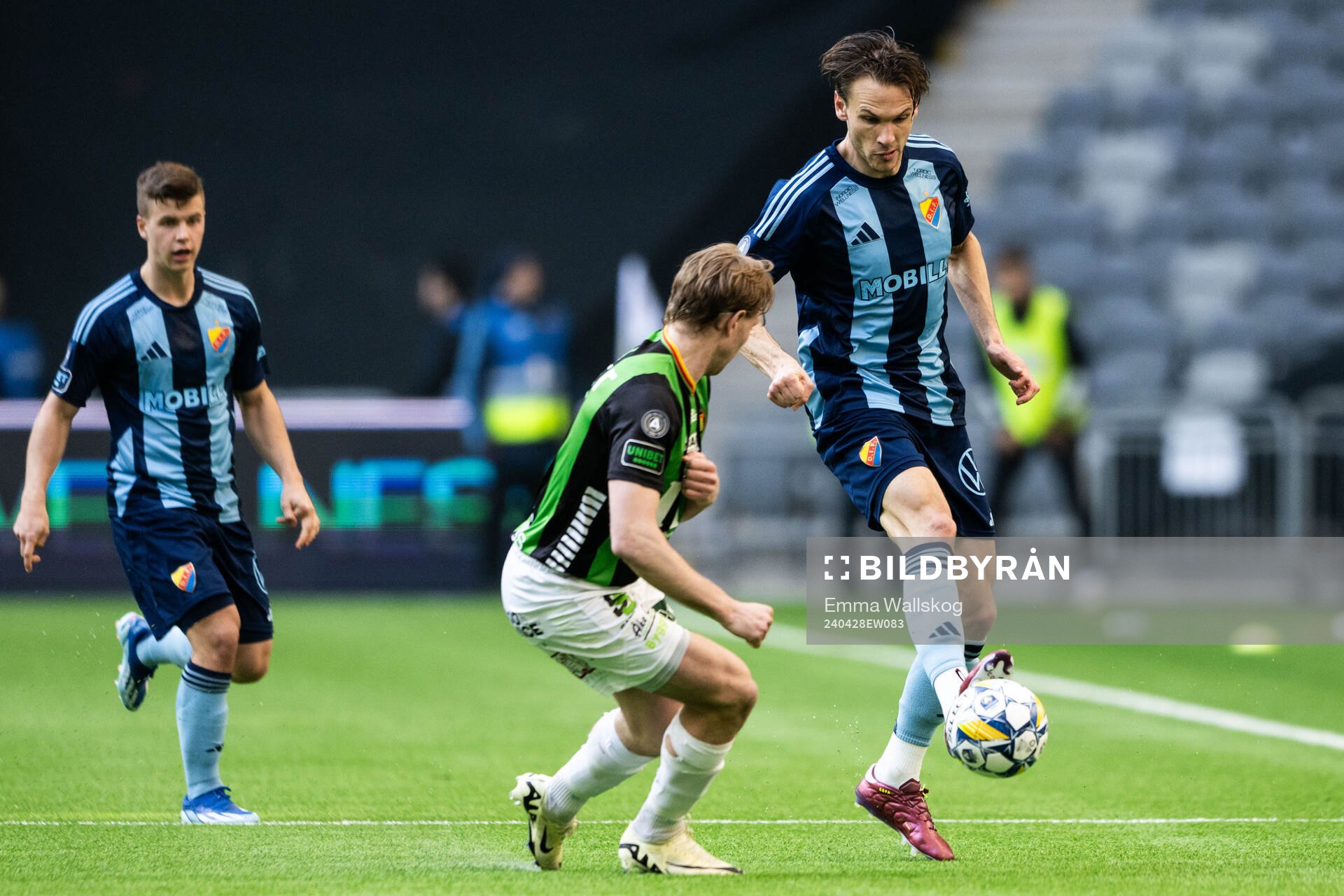 GAIS Robin Frej och Djurgårdens Albin Ekdal