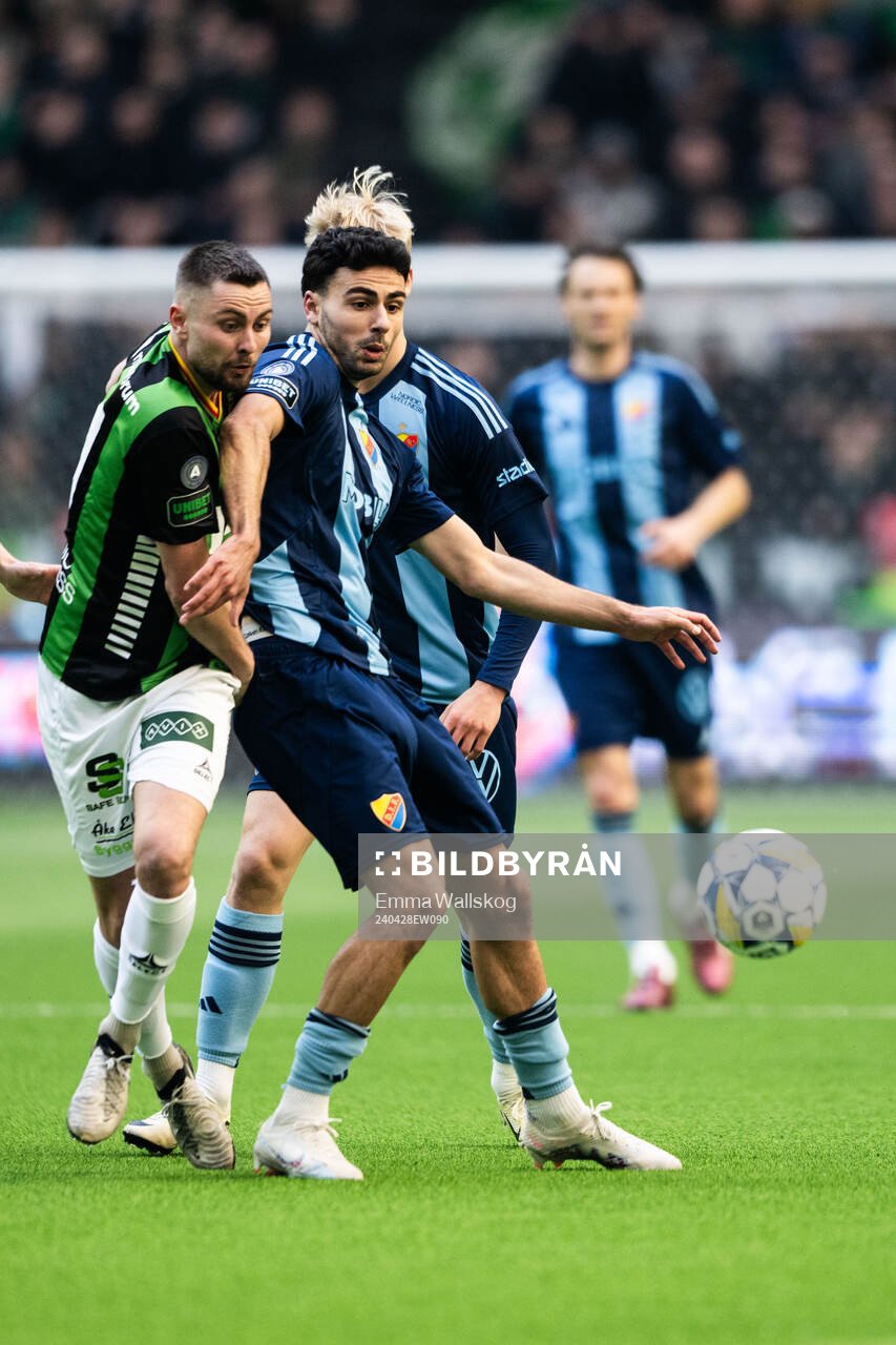 GAIS Axel Norén och Djurgårdens Deniz Hummet