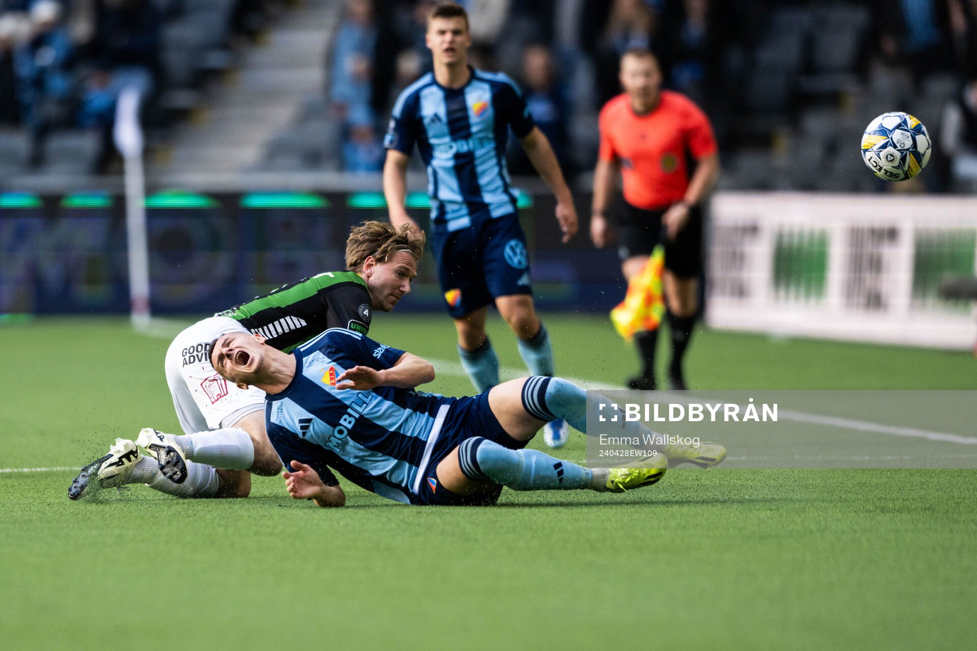 GAIS August Wängberg och Djurgårdens Haris Radetinac
