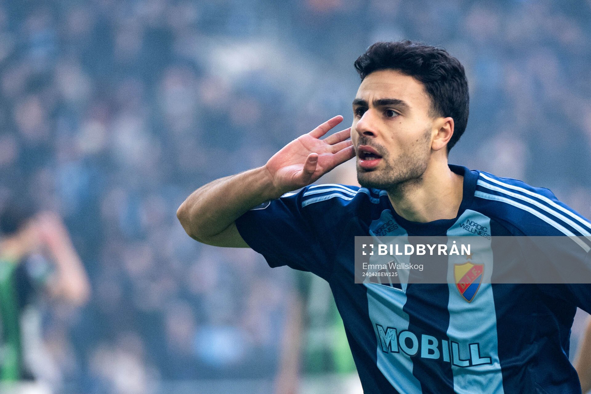 Djurgårdens Deniz Hummet jublar