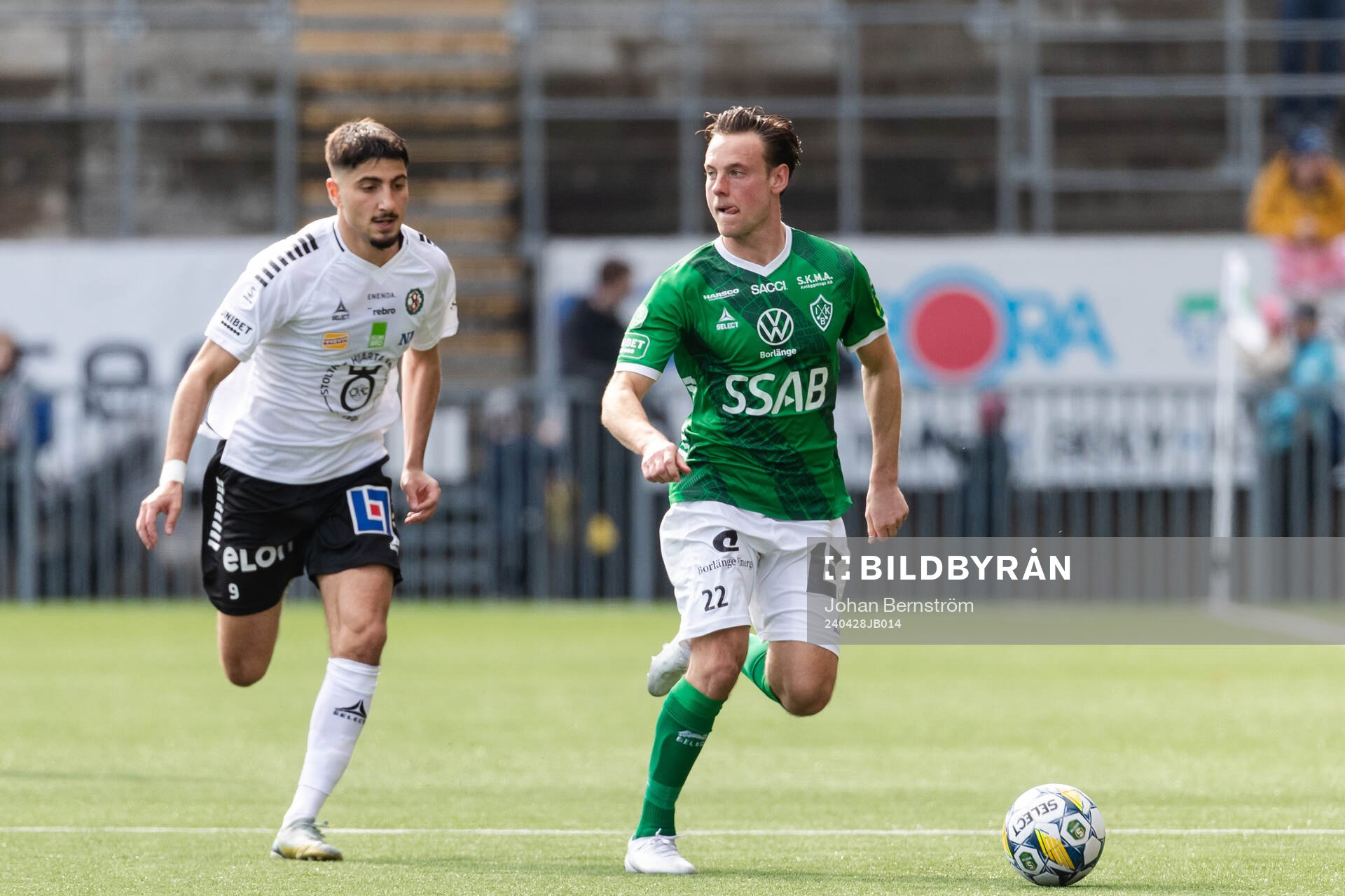 Örebros Peter Gwargis och Brages Cesar Weilid