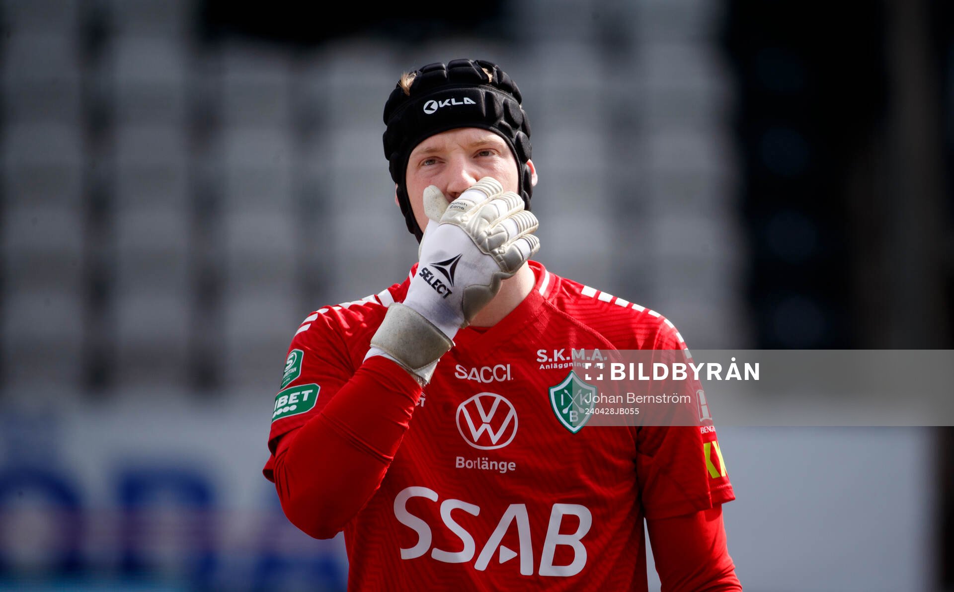 Brages målvakt Viktor Frodig