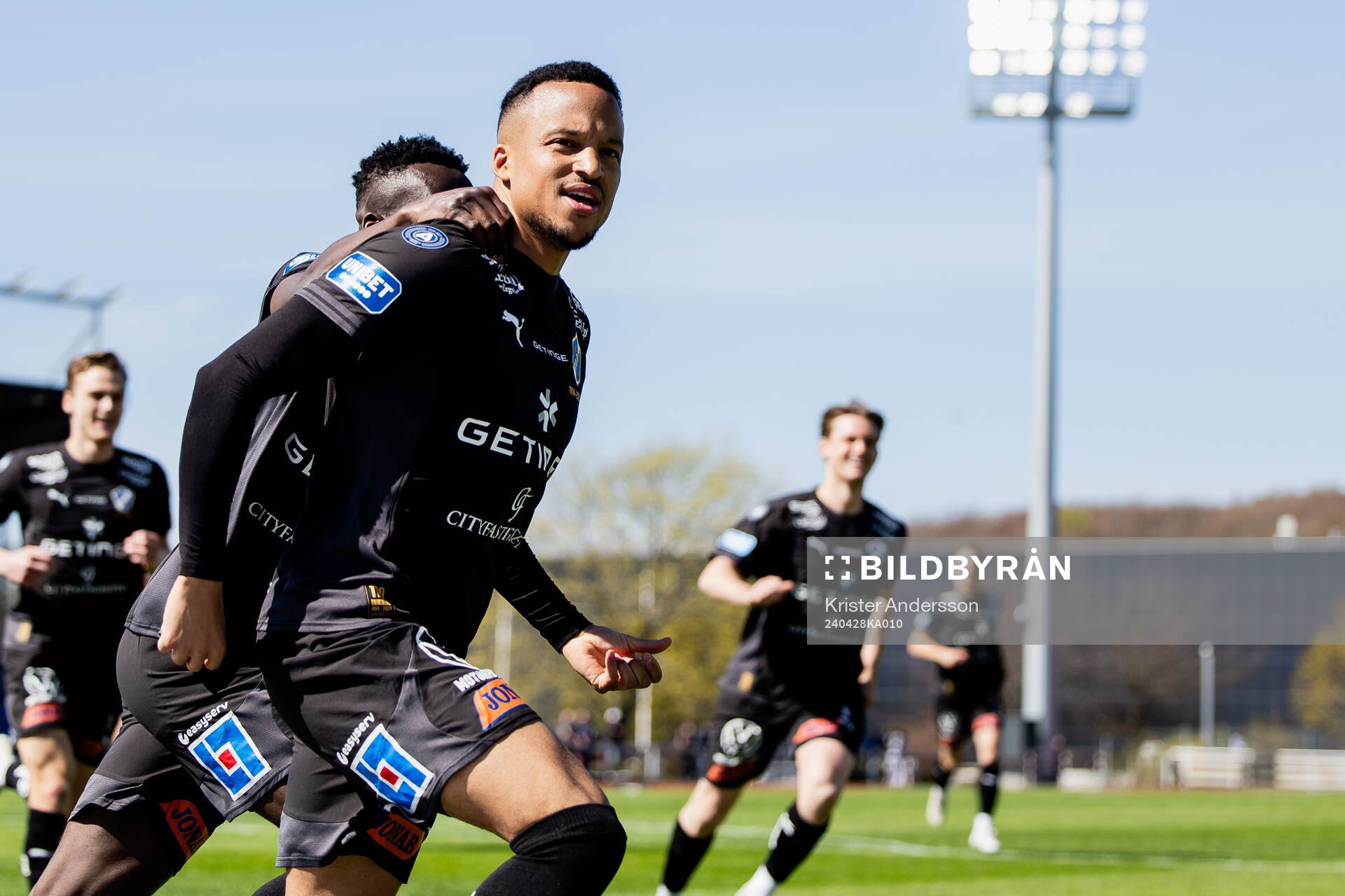 Halmstads Marcus Olsson jublar