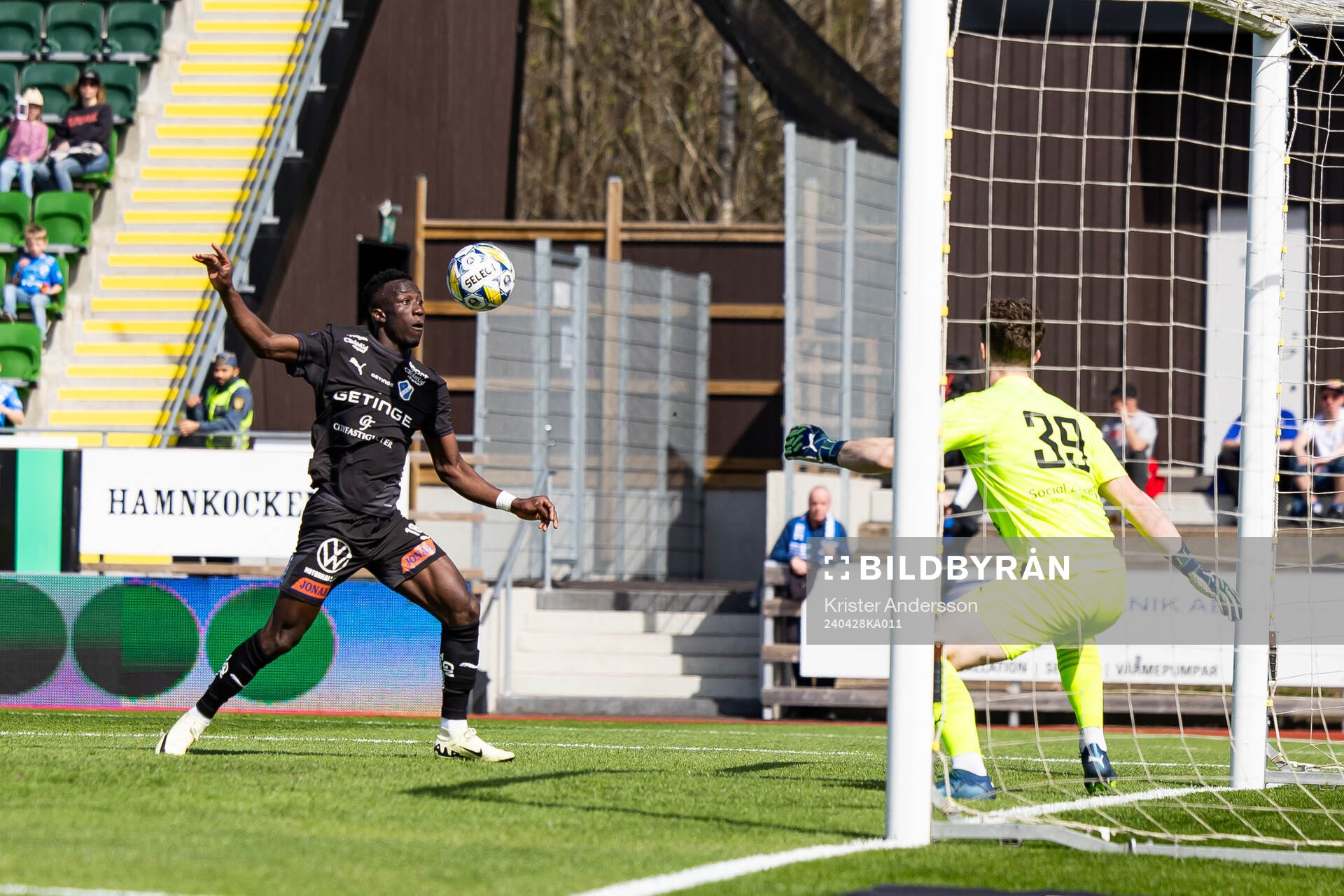 Halmstads Naeem Mohammed gör 3-0