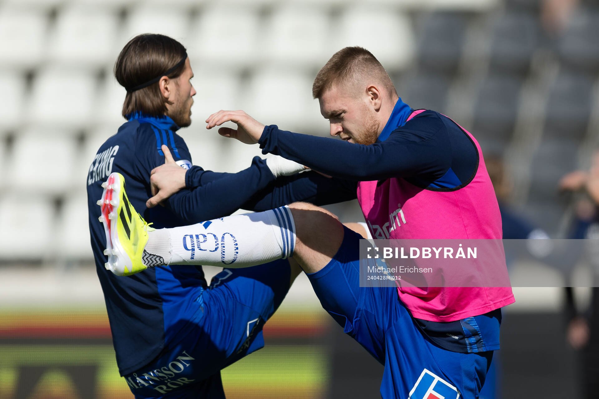 IFK Norrköpings Arnor Traustason och Amadeus Sögaard
