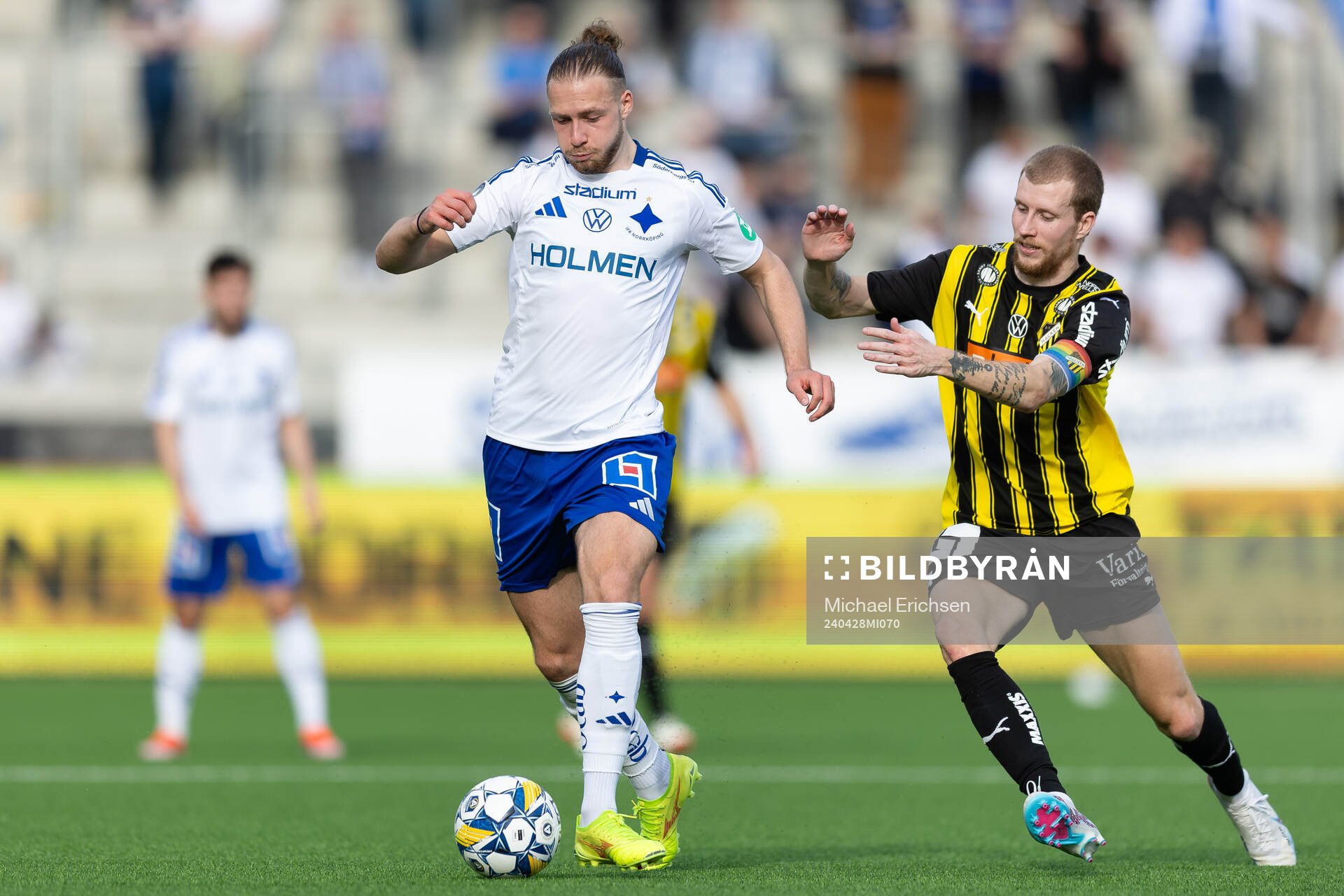 IFK Norrköpings Kevin Höög Jansson och Häckens Simon