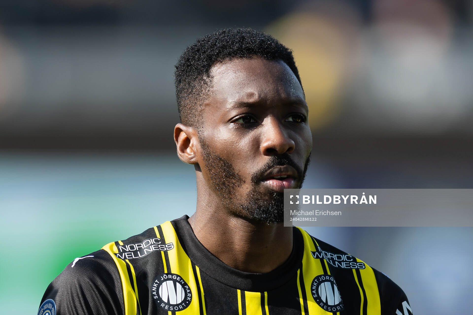 Häckens Blair Sebastian Turgott  på line up innan