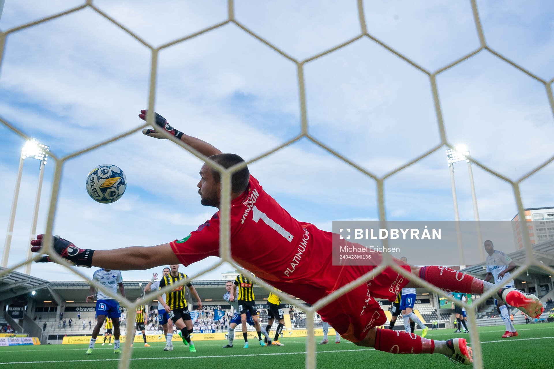 IFK Norrköpings målvakt Oscar Jansson