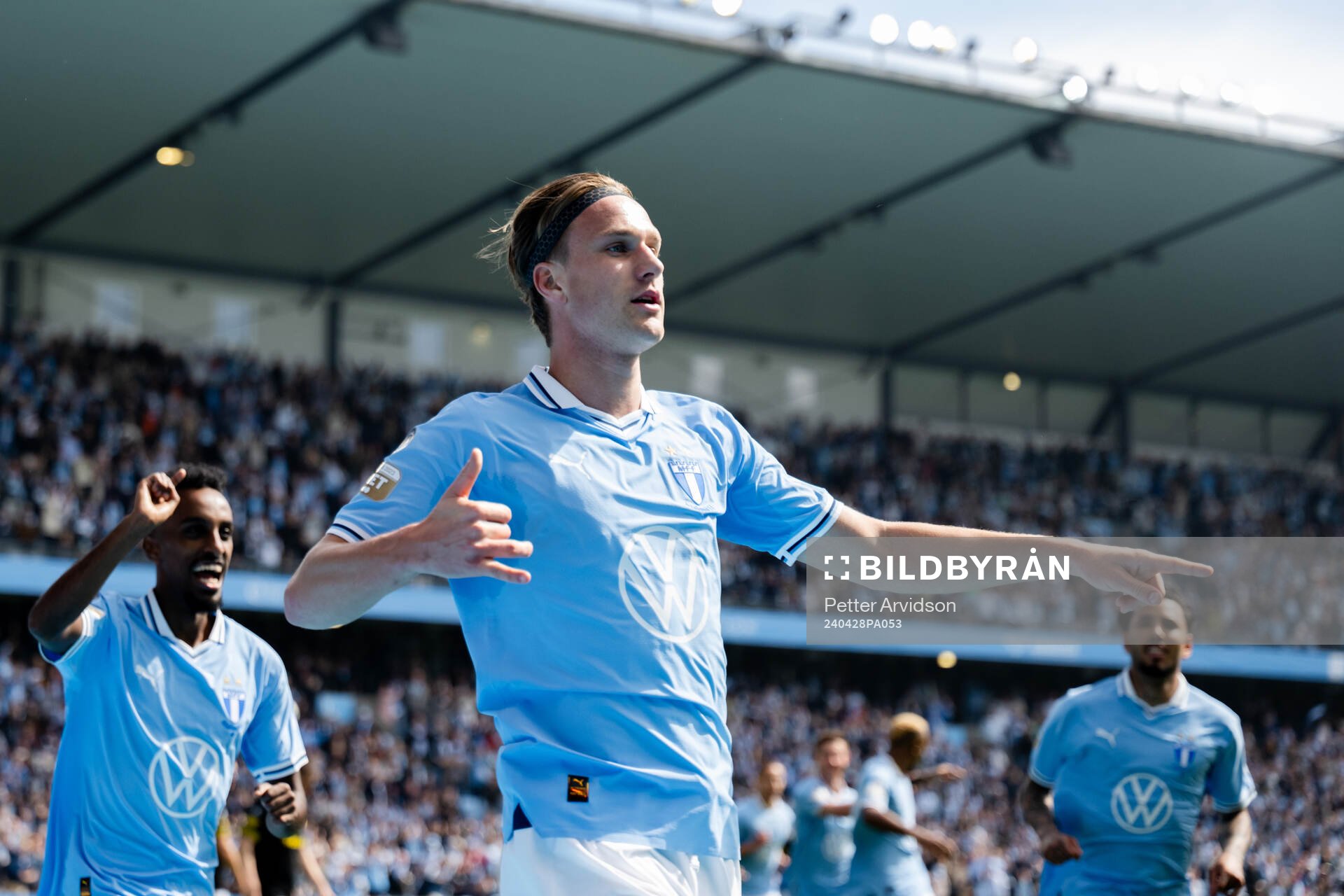 Malmö FFs Erik Botheim jublar