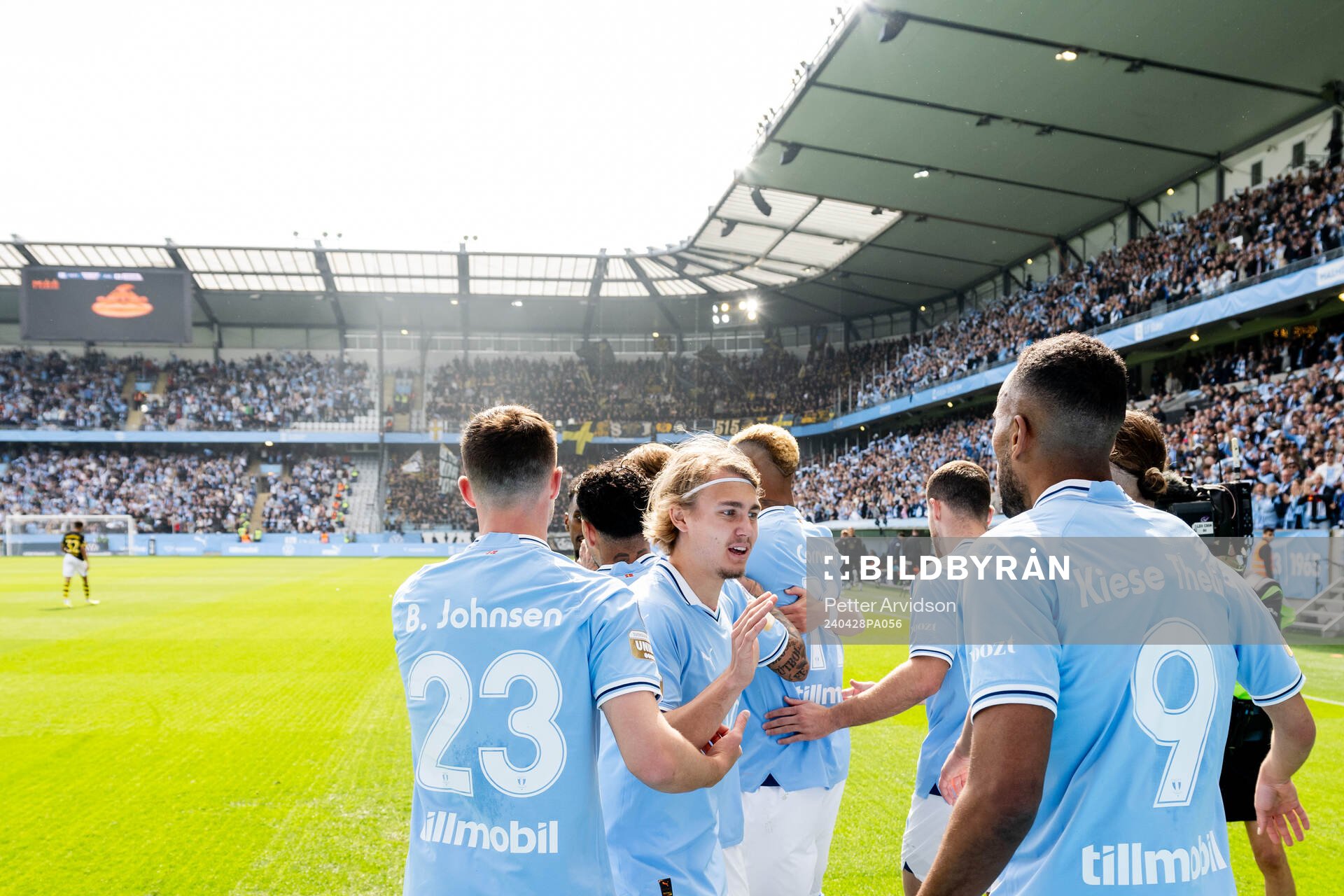 Malmö FFs Sebastian Nanasi jublar