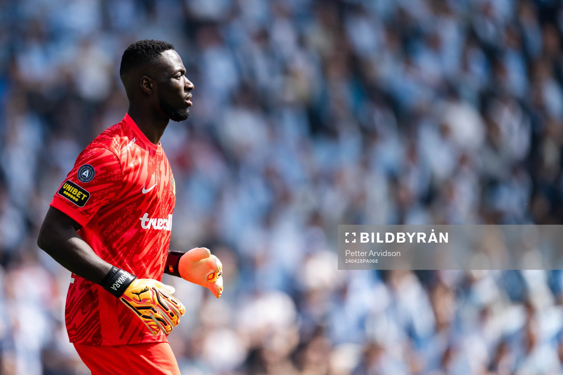 AIKs målvakt Ismael Diawara