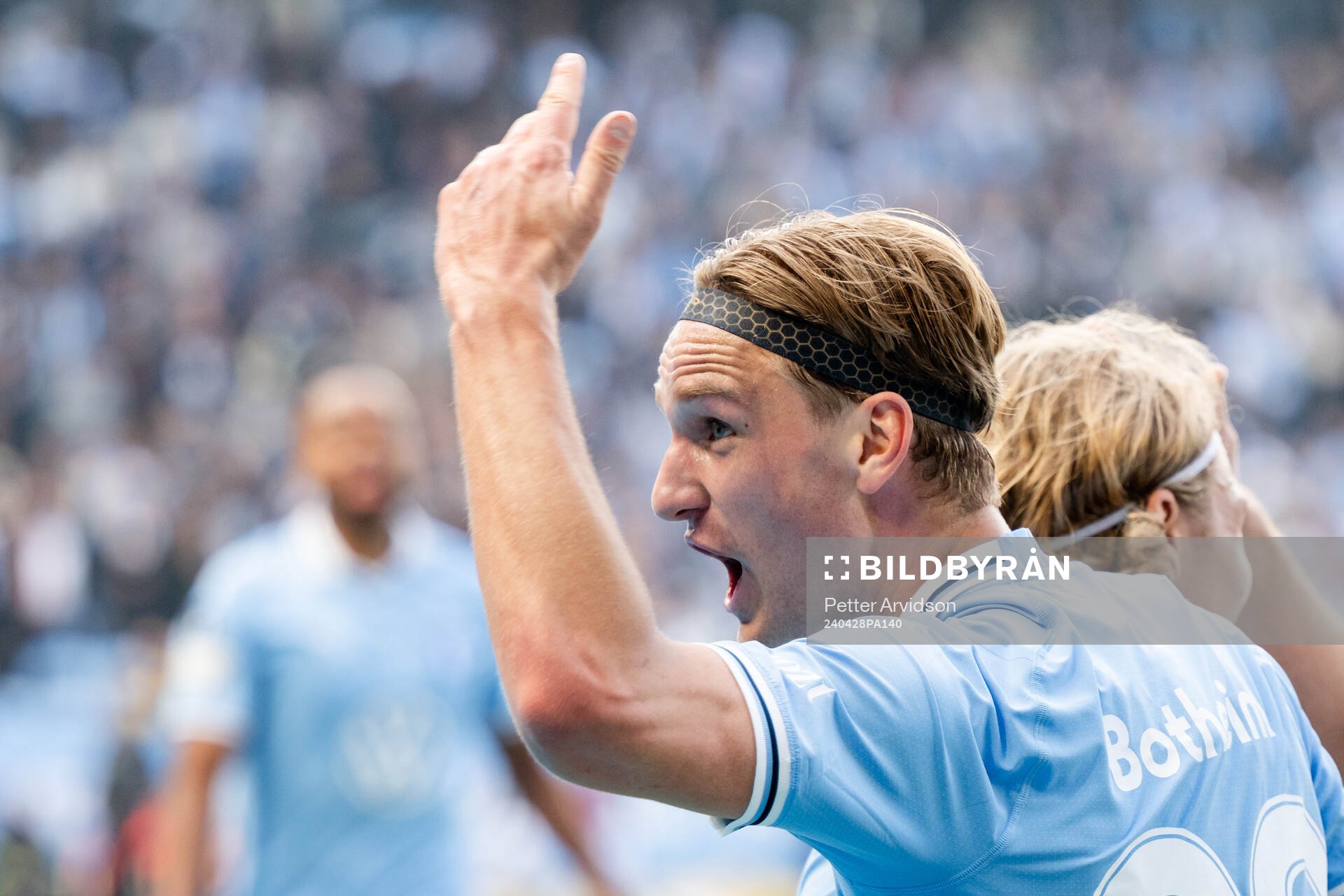 Malmö FFs Erik Botheim jublar