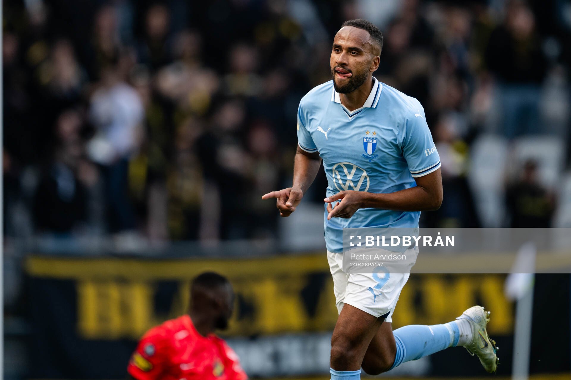 Malmö FFs Isaac Kiese Thelin jublar