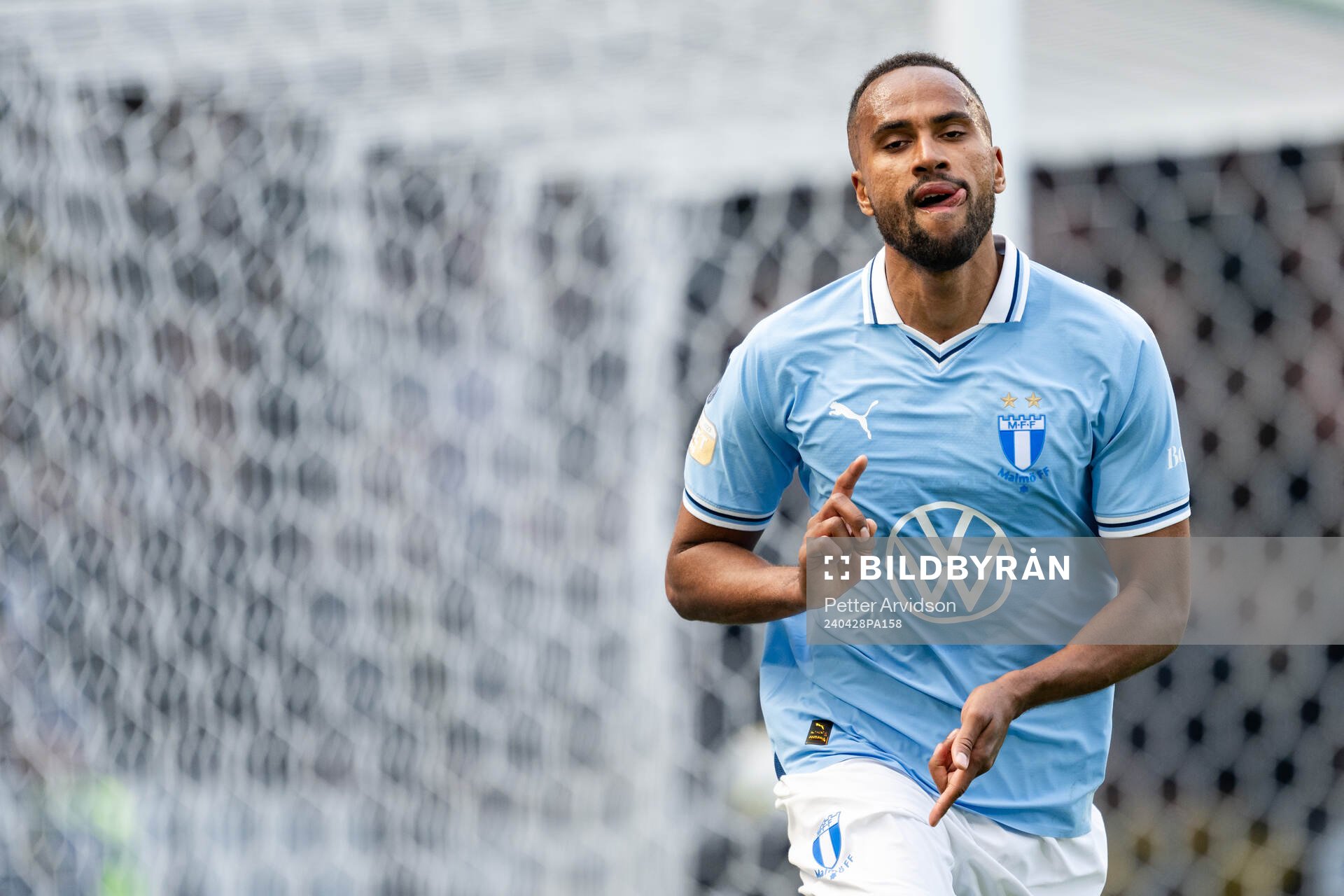 Malmö FFs Isaac Kiese Thelin jublar