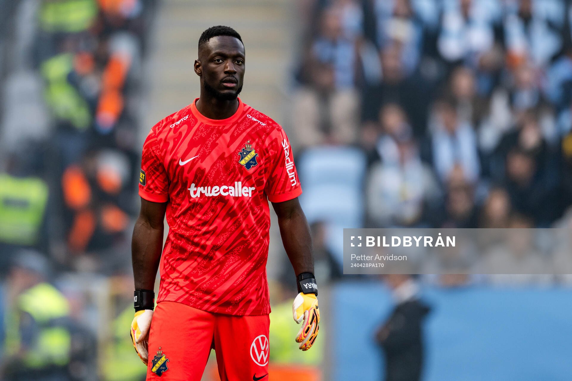 AIKs målvakt Ismael Diawara