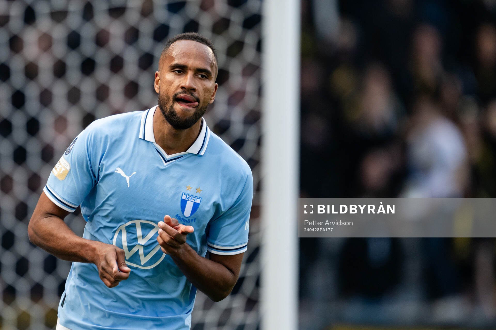 Malmö FFs Isaac Kiese Thelin jublar