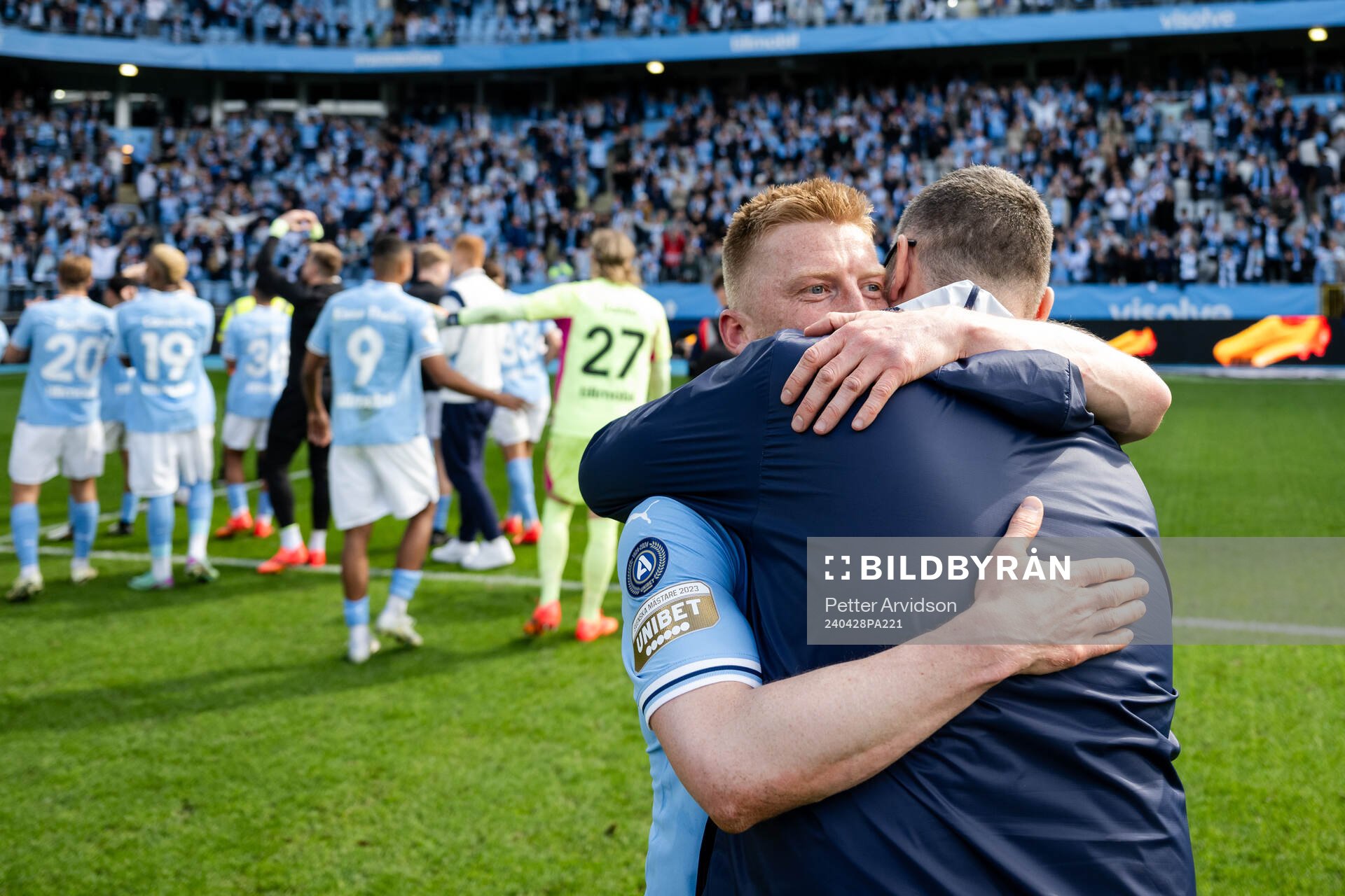 Malmö FFs Anders Christiansen jublar