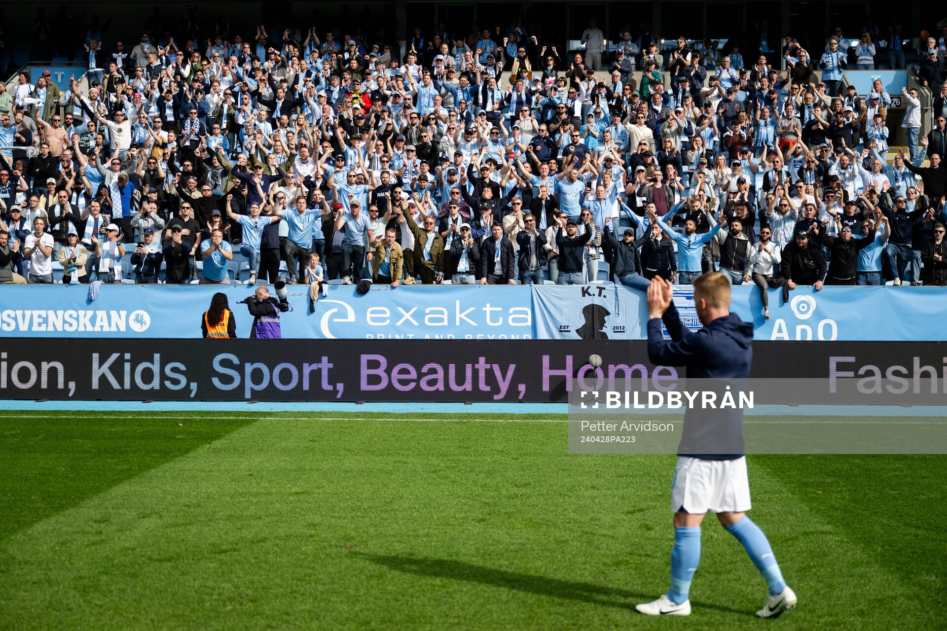 Malmö FFs Anders Christiansen jublar