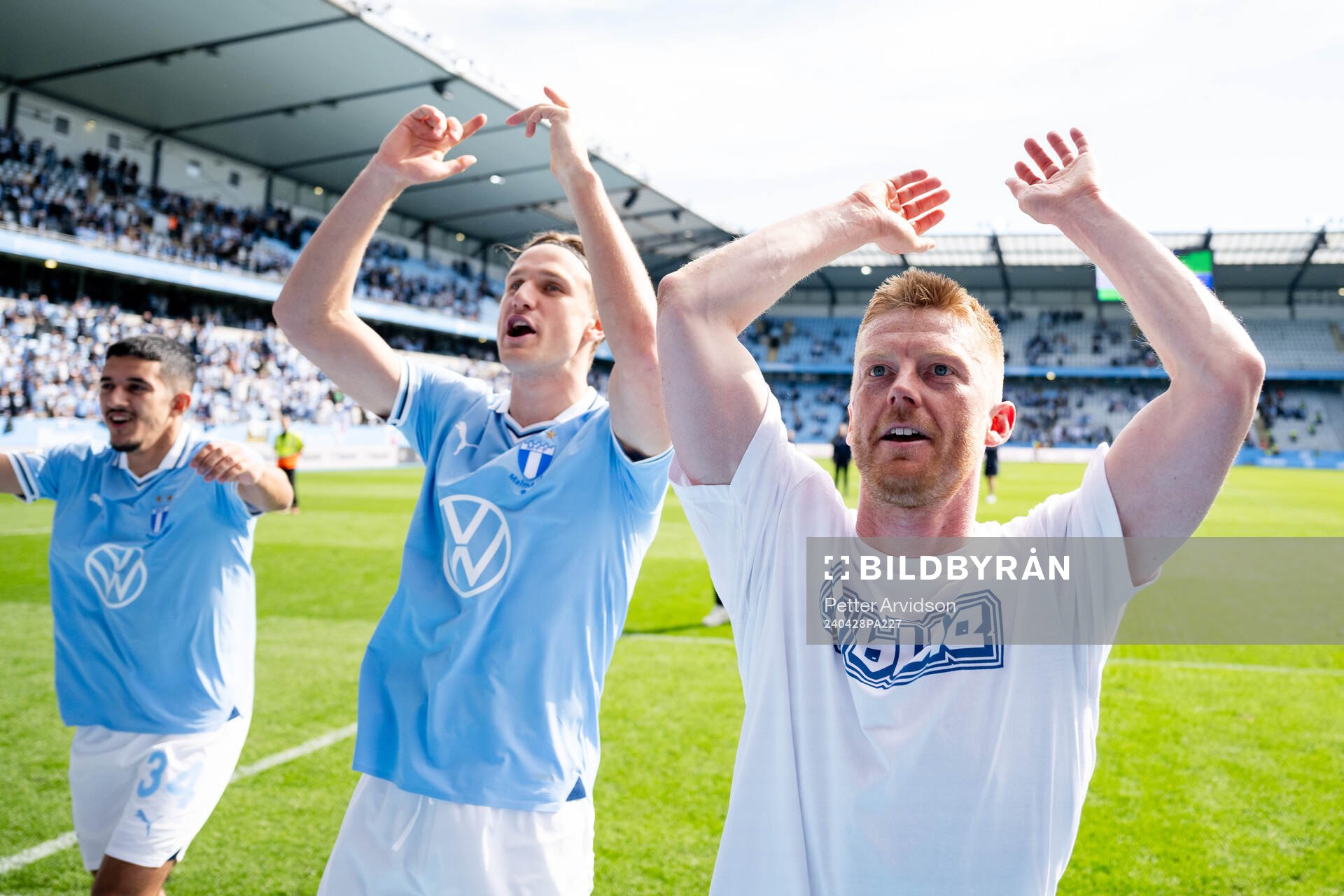 Malmö FFs Anders Christiansen jublar