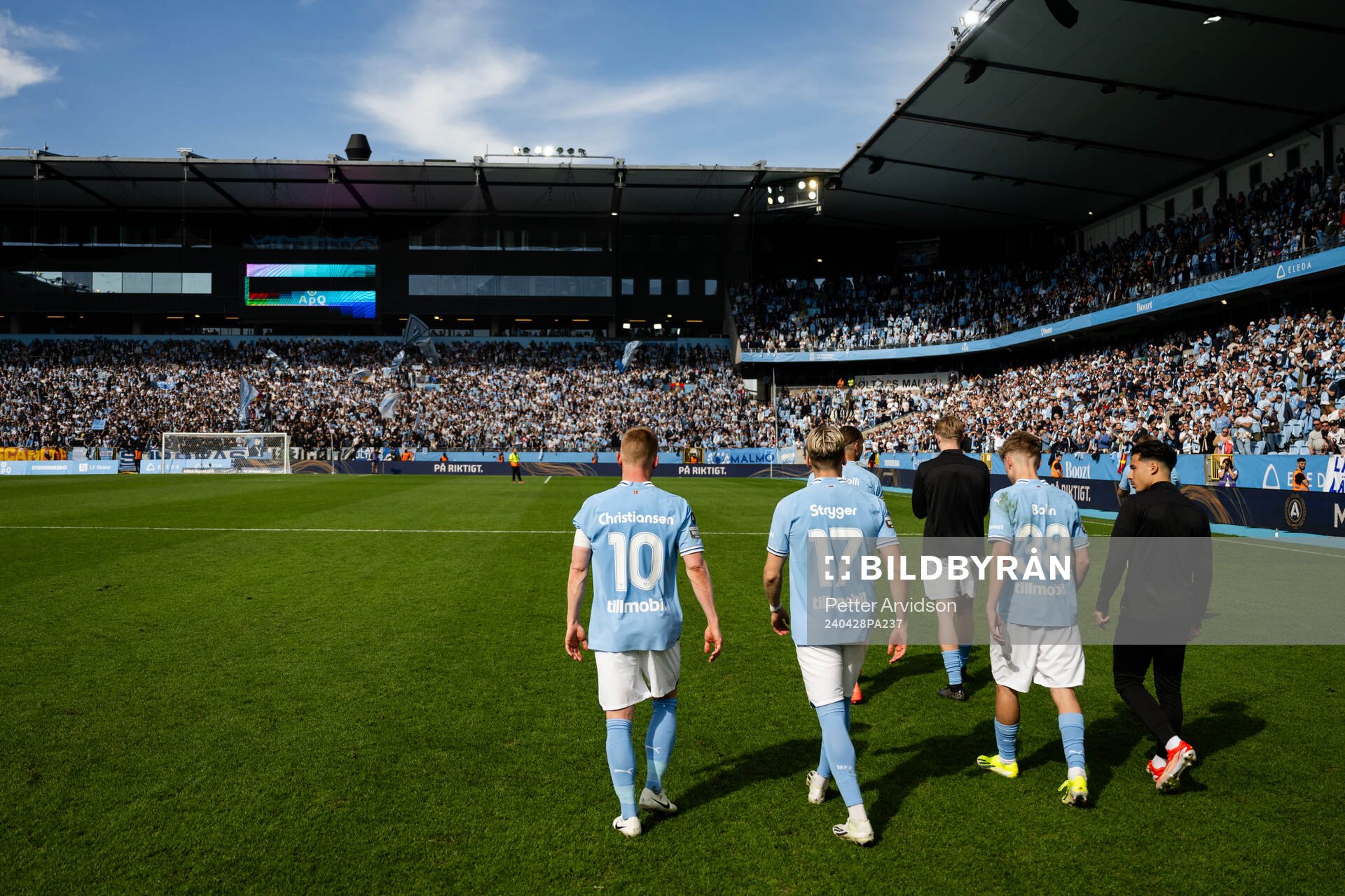 Malmö FFs Anders Christiansen jublar