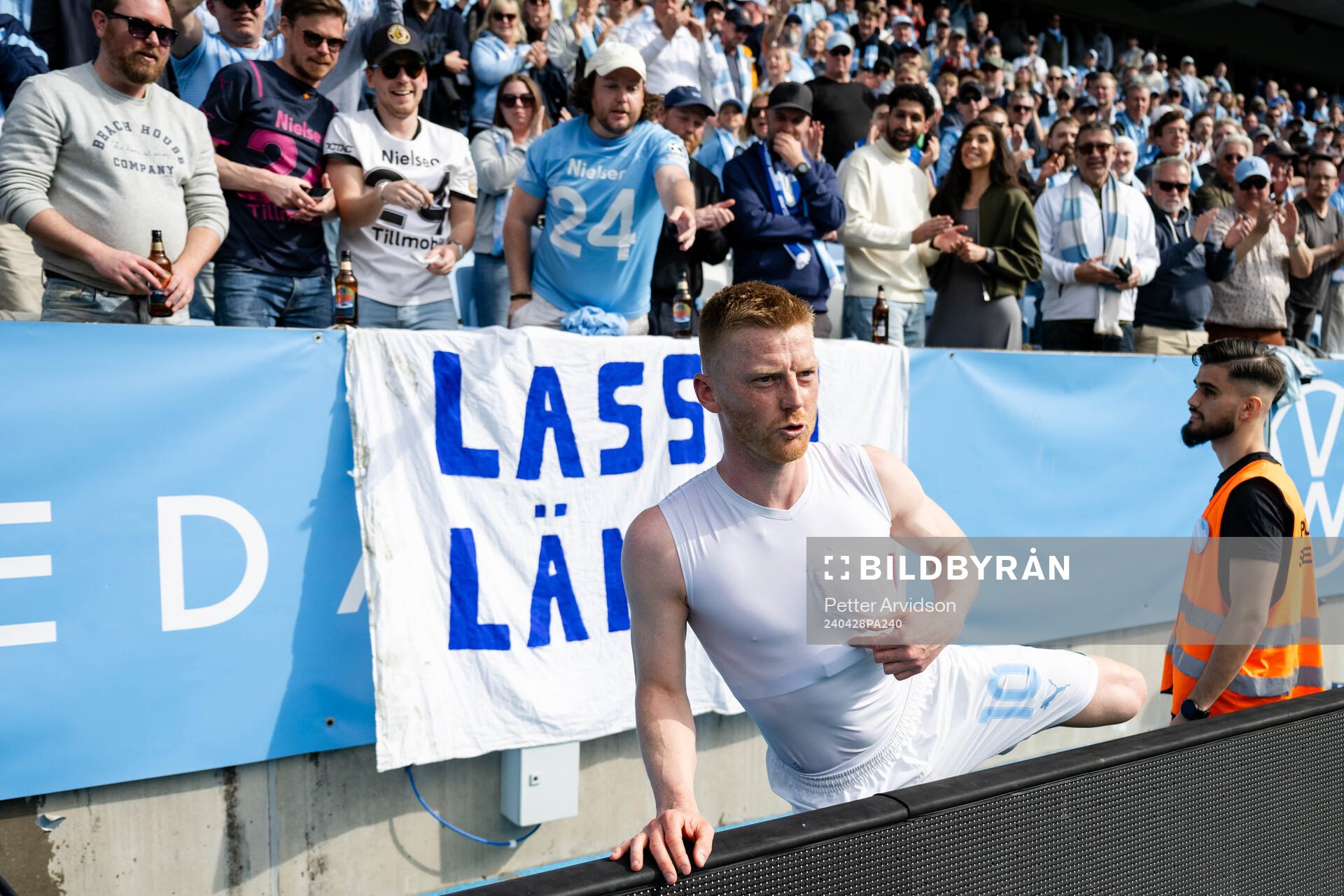 Malmö FFs Anders Christiansen jublar