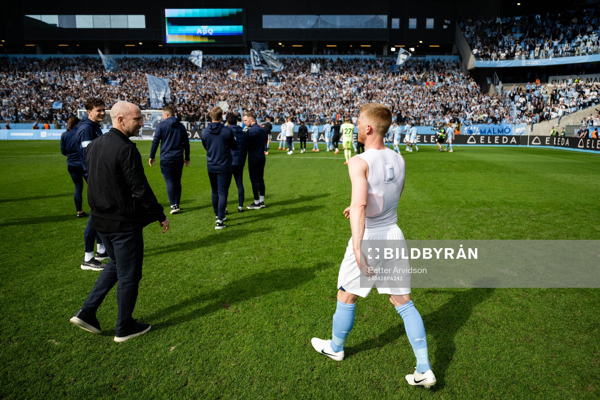 Malmö FFs Anders Christiansen jublar