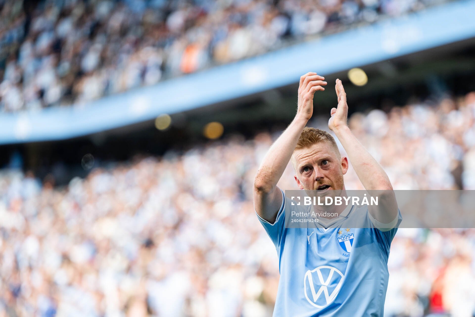 Malmö FFs Anders Christiansen jublar