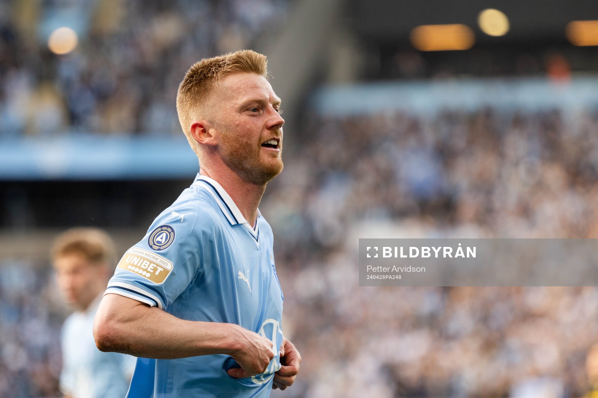 Malmö FFs Anders Christiansen jublar