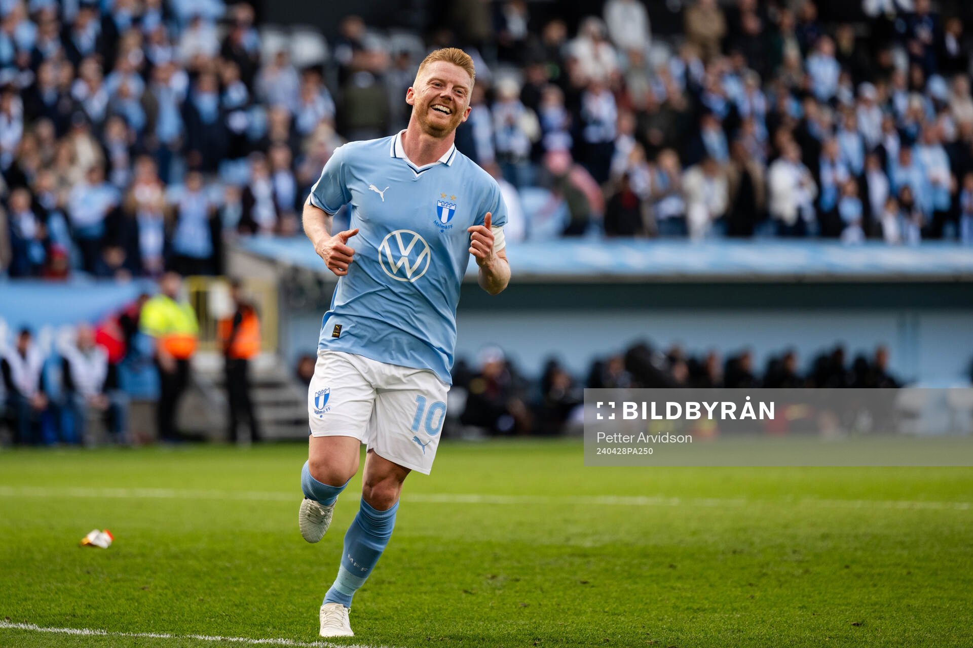 Malmö FFs Anders Christiansen jublar