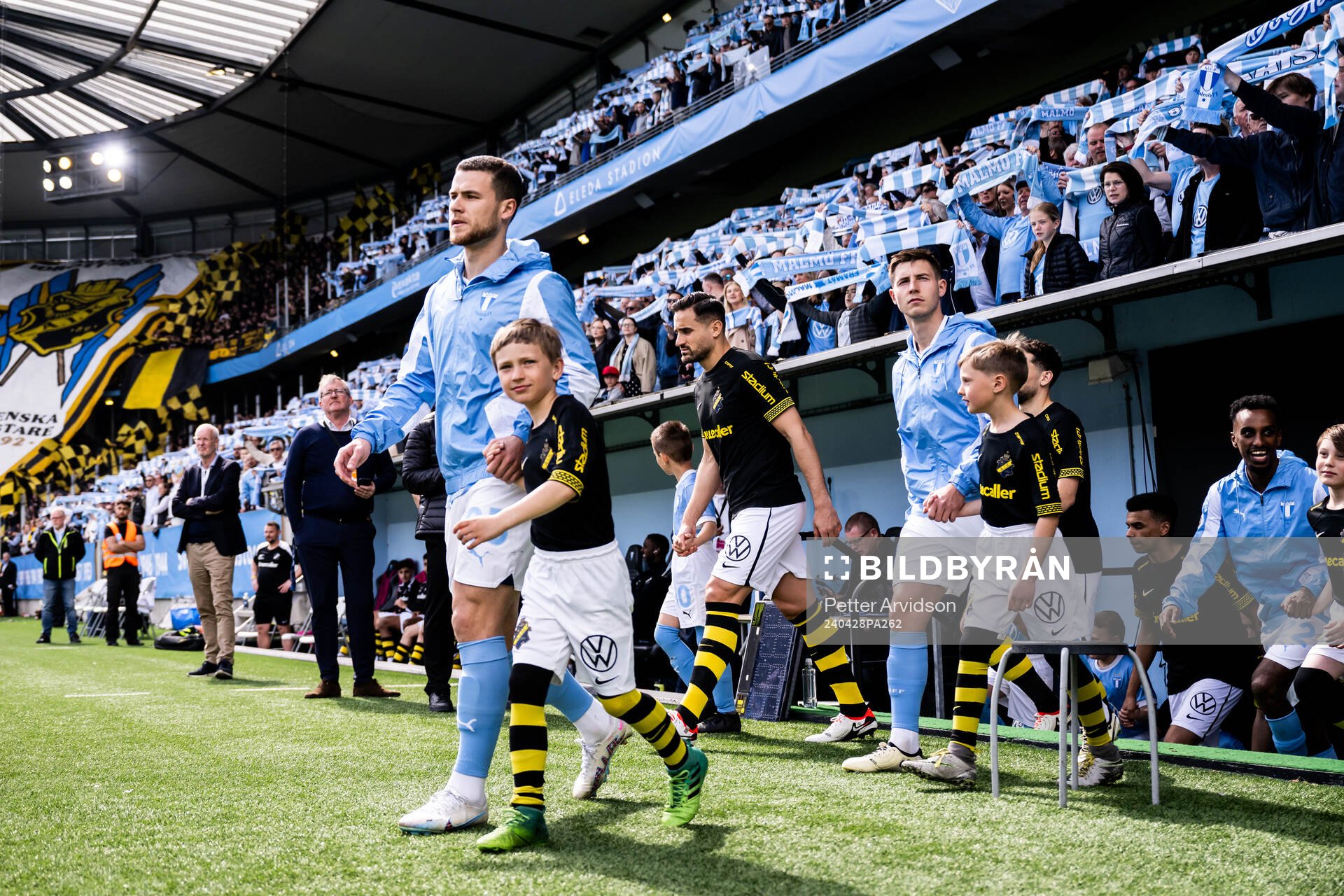 Malmö FFs Gabriel Busanello, AIKs Sotirios