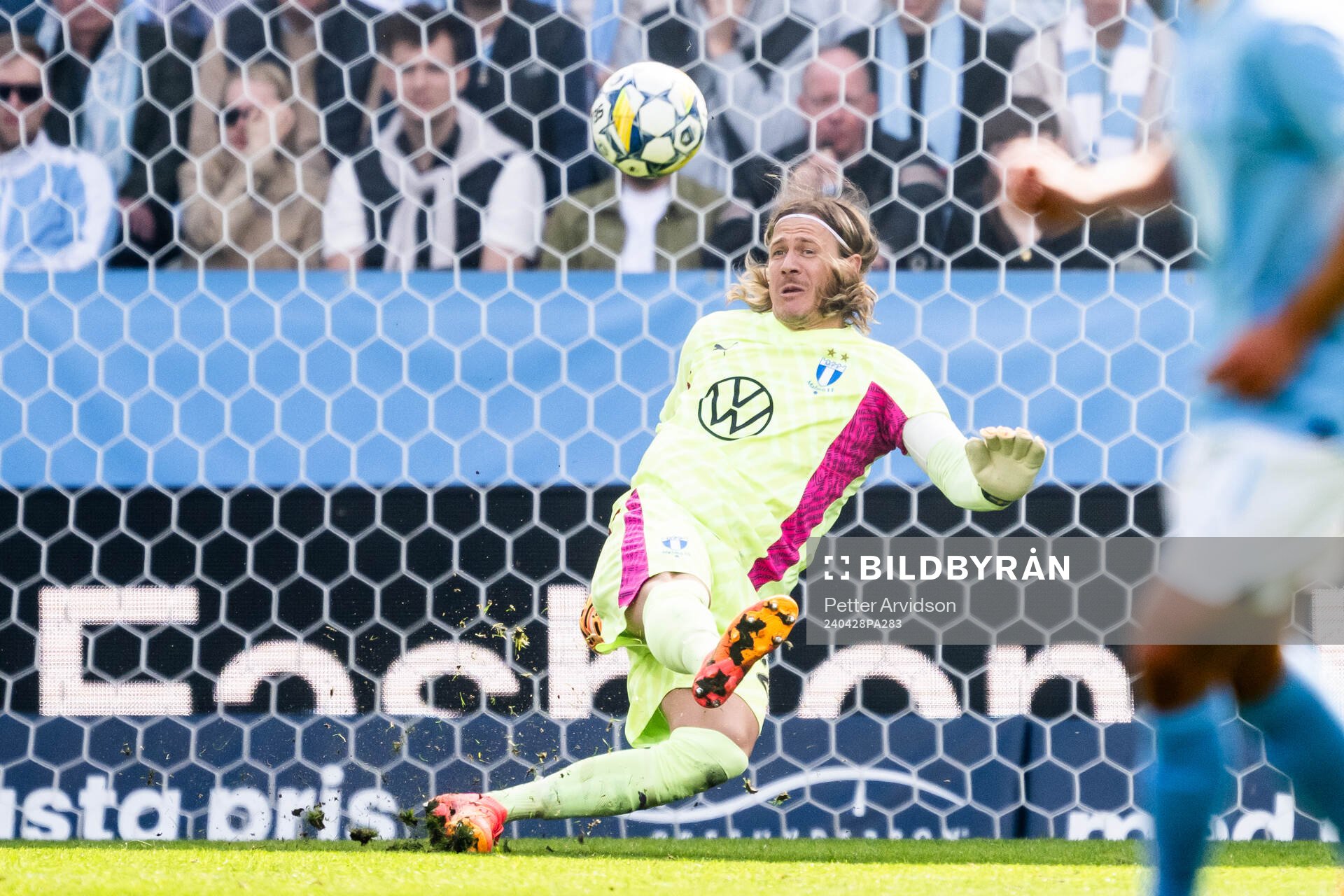 Malmö FFs målvakt Johan Dahlin