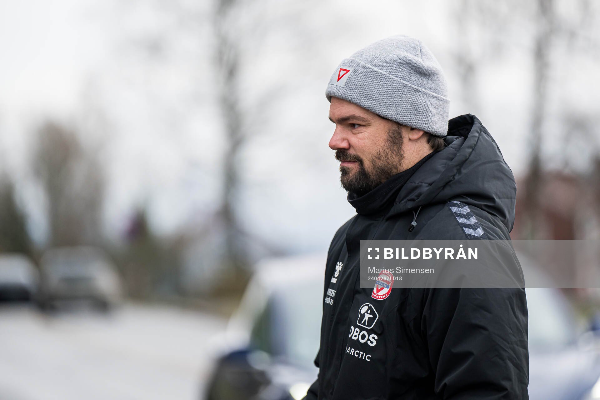 Daniel Fredheim Holm of KFUM ahead of the Eliteserien match between KFUM and Brann on April 28, 2024 in Oslo. 